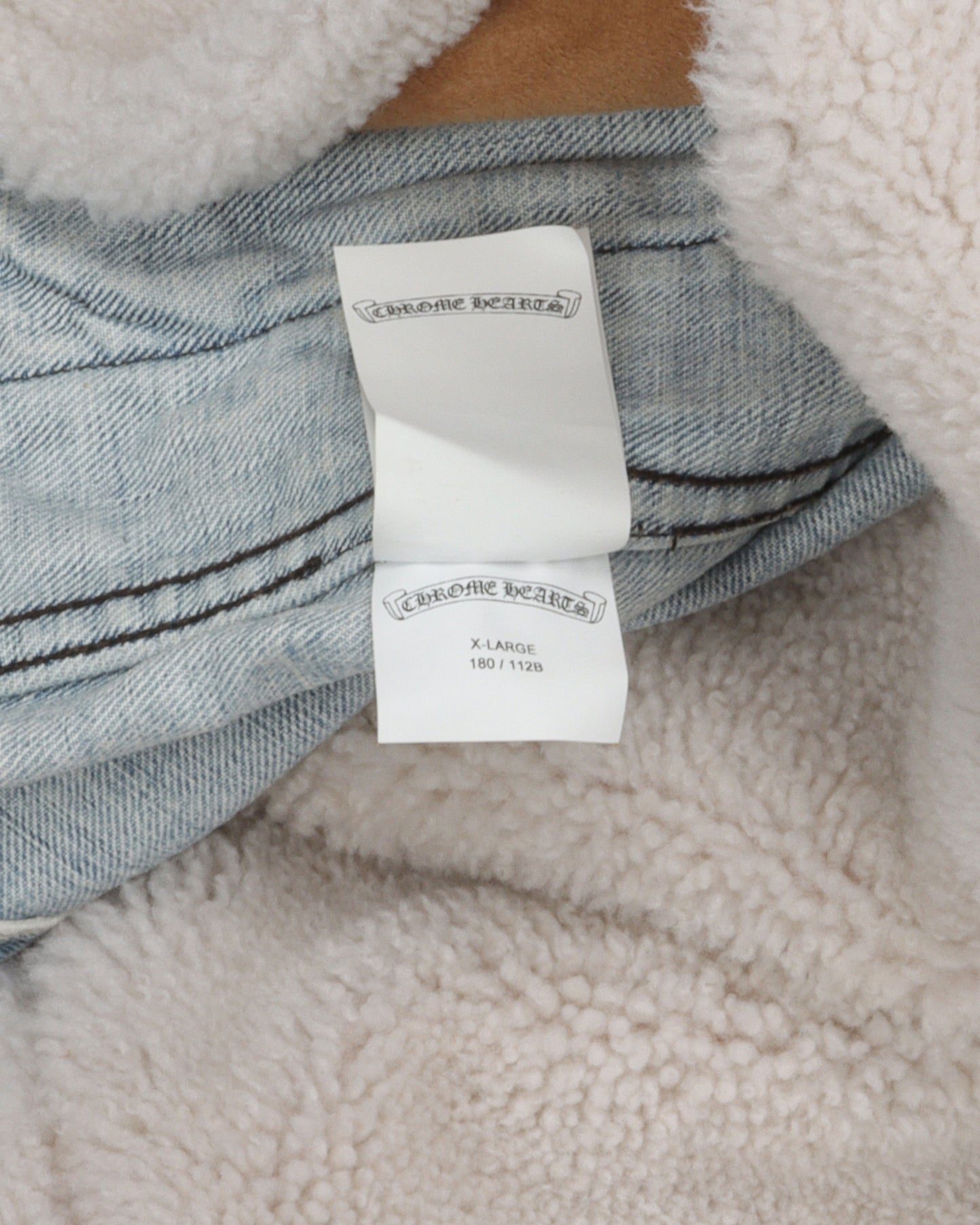 Shearling Denim Jacket