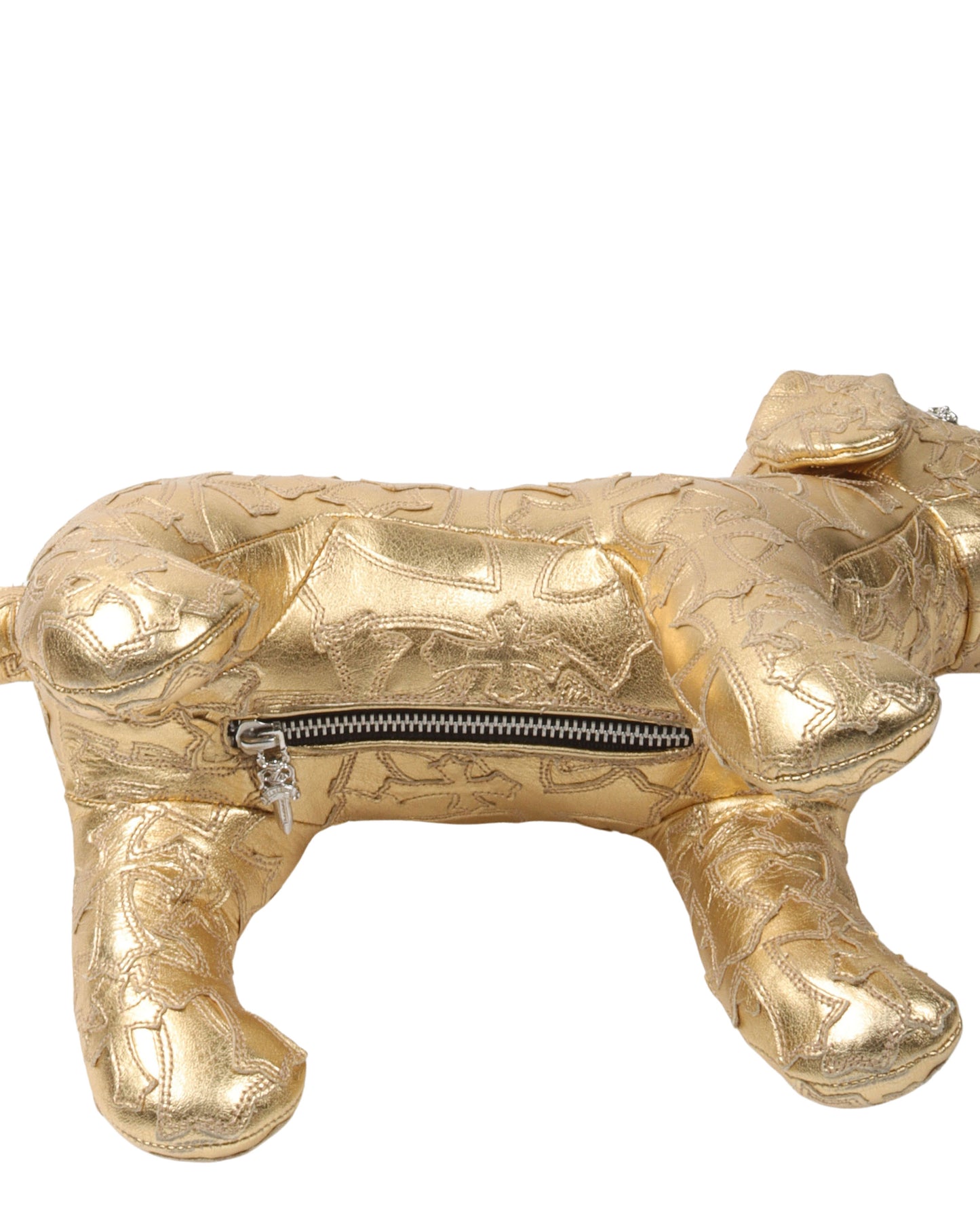 Leather Cross Patch Dog