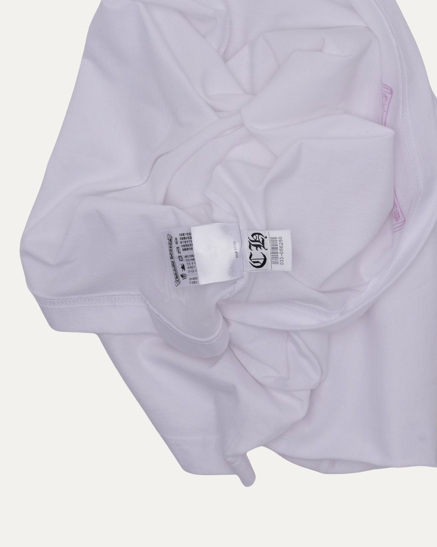 Neck Logo Long Sleeve Pocket T-Shirt