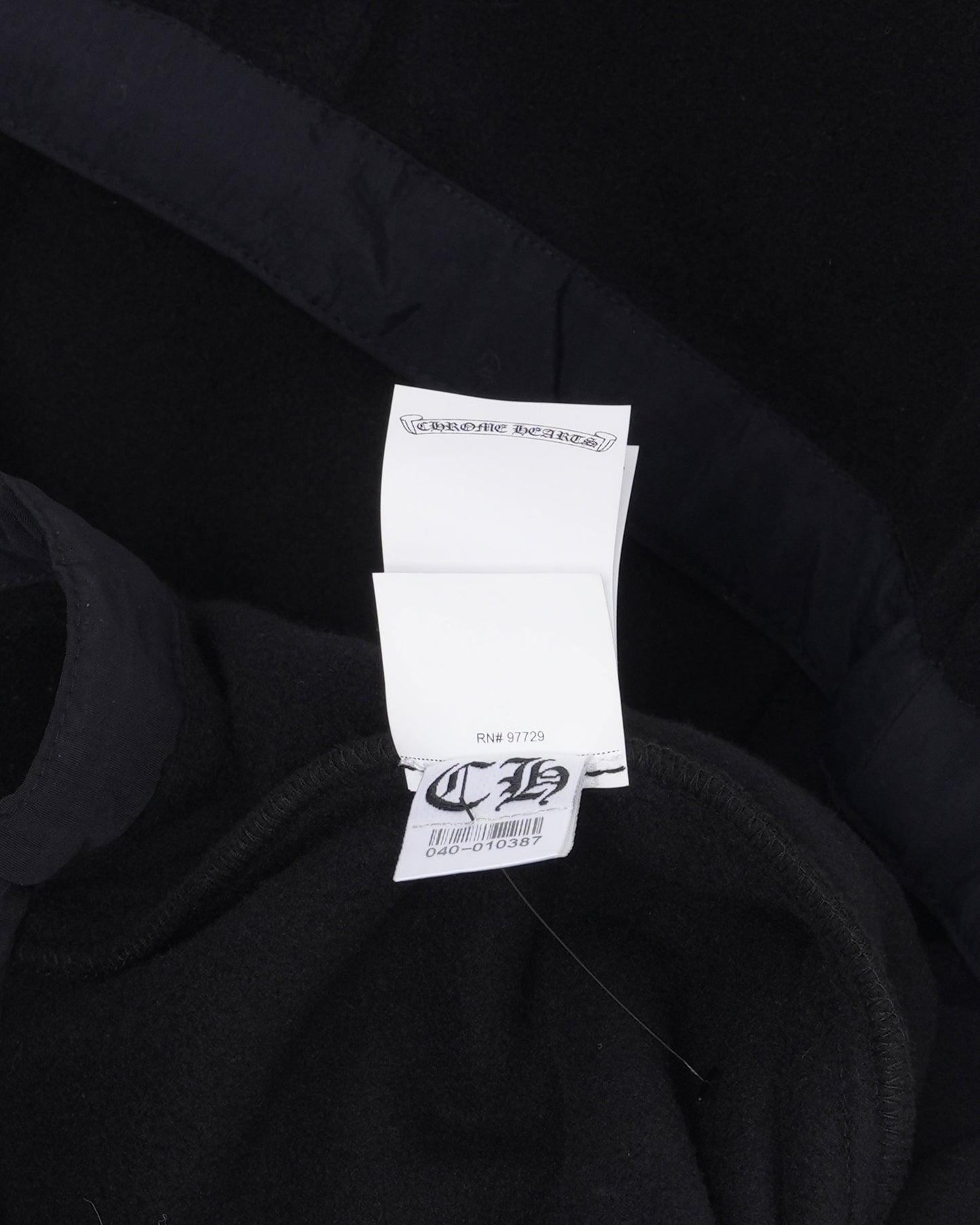 Fleece Plus Cross Patch Hoodie