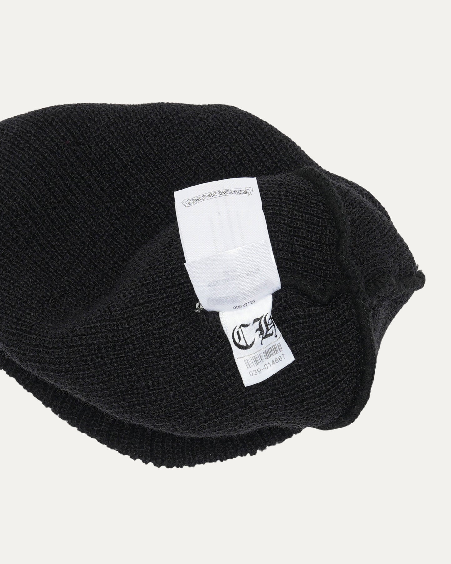Plus Cross Embroidered Beanie