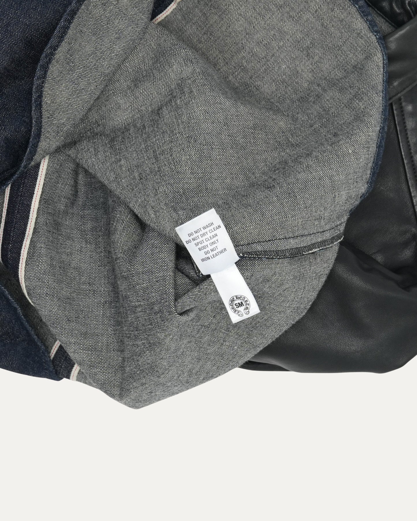 Leather and Denim Shirt