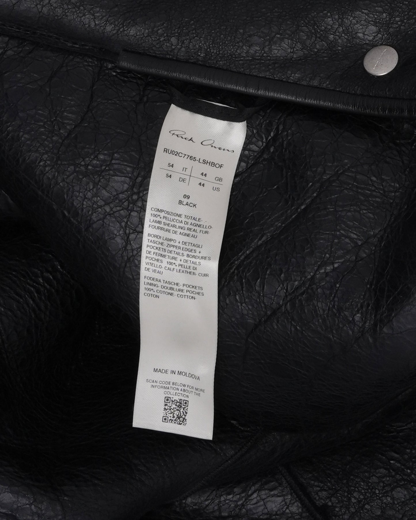 FW23 Luxor Reversible Shearling Hooded Jacket