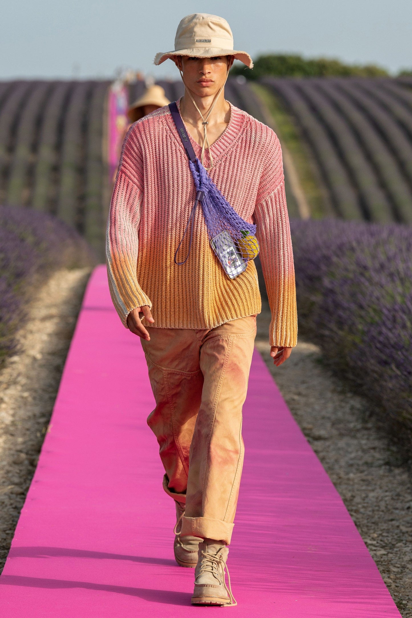 Spring 2020 Le Coup de Soleil Terraio Spray Paint Trousers