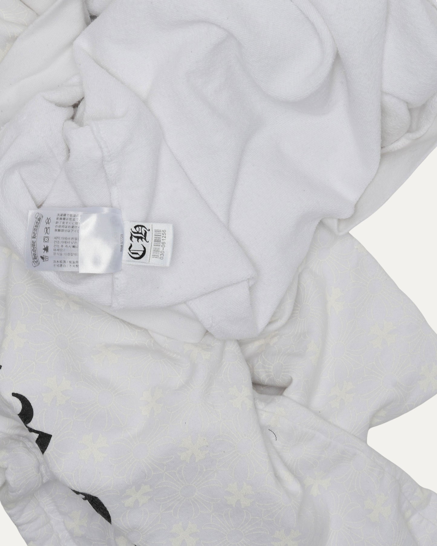 Monogram Vertical Logo Hoodie