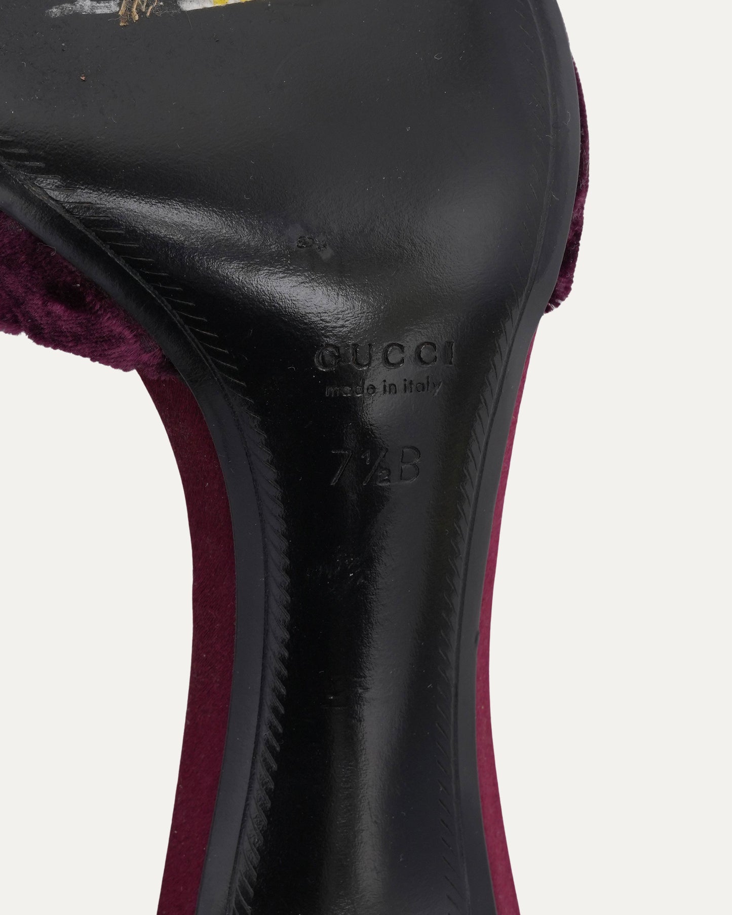 Tom Ford Era Velvet Monogram Snakeskin Bamboo Heels