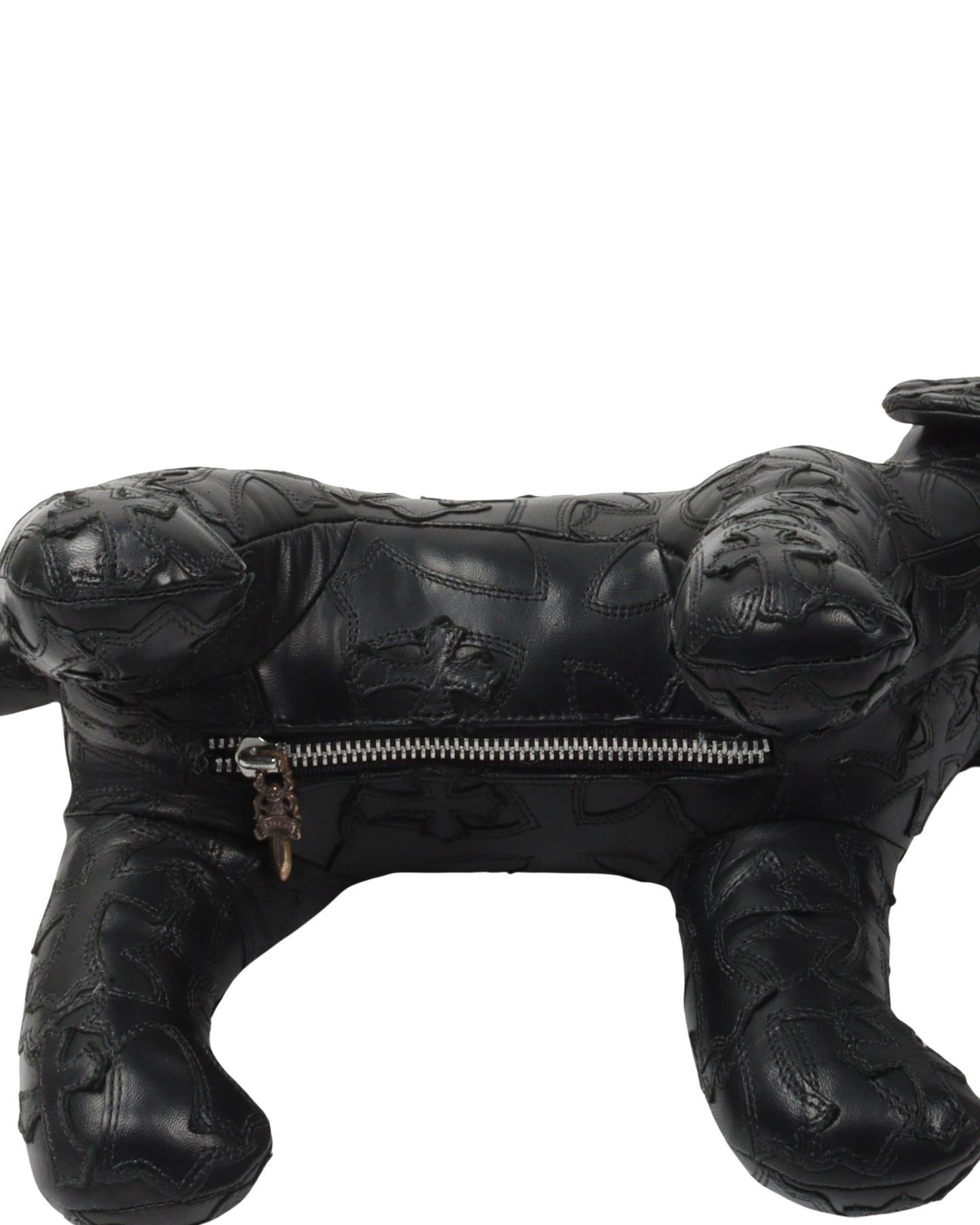 Leather Cross Patch Dog