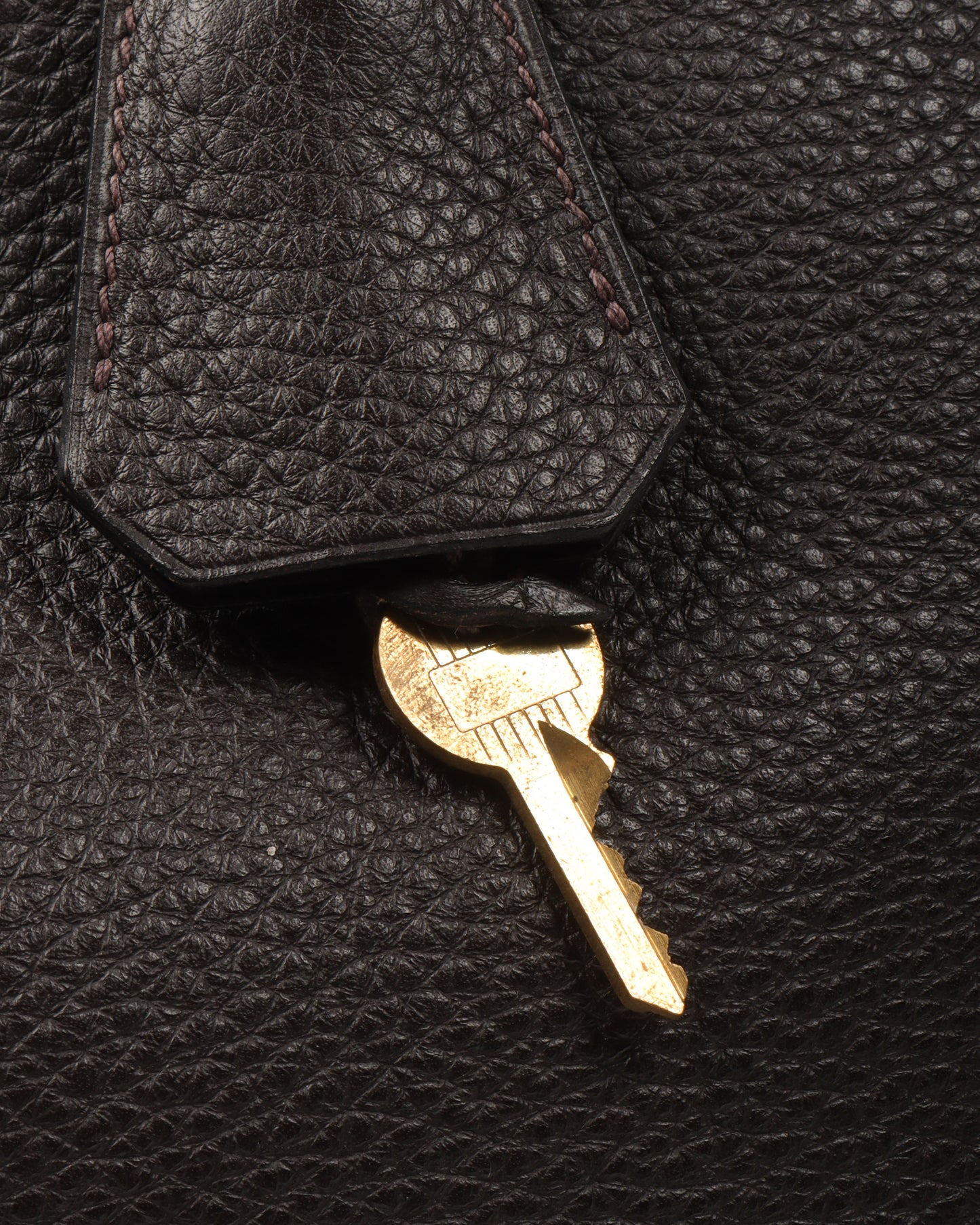 HAC 50 Birkin Clemence Leather Ebene (2002)