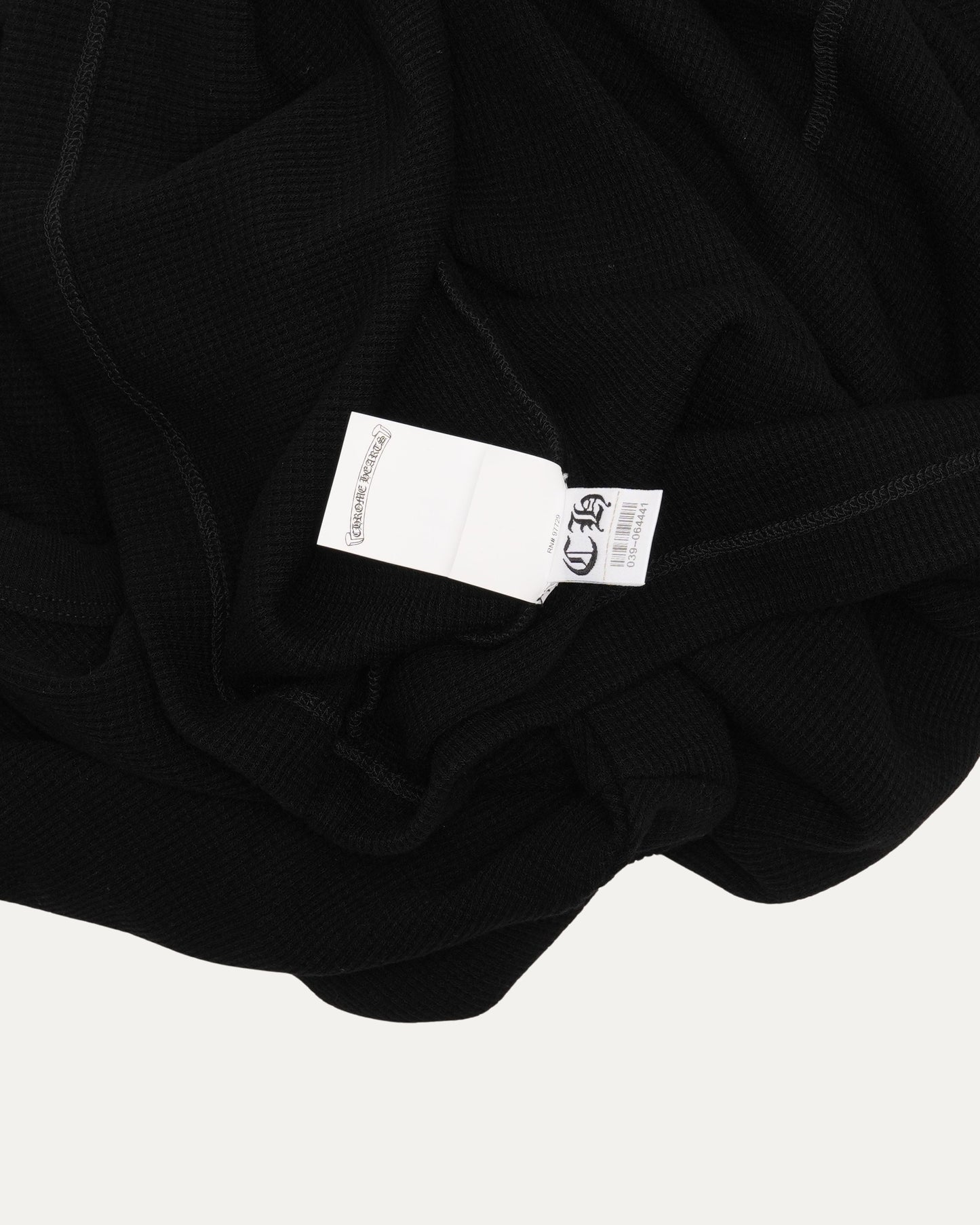 Embroidered Thermal Long Sleeve T-Shirt