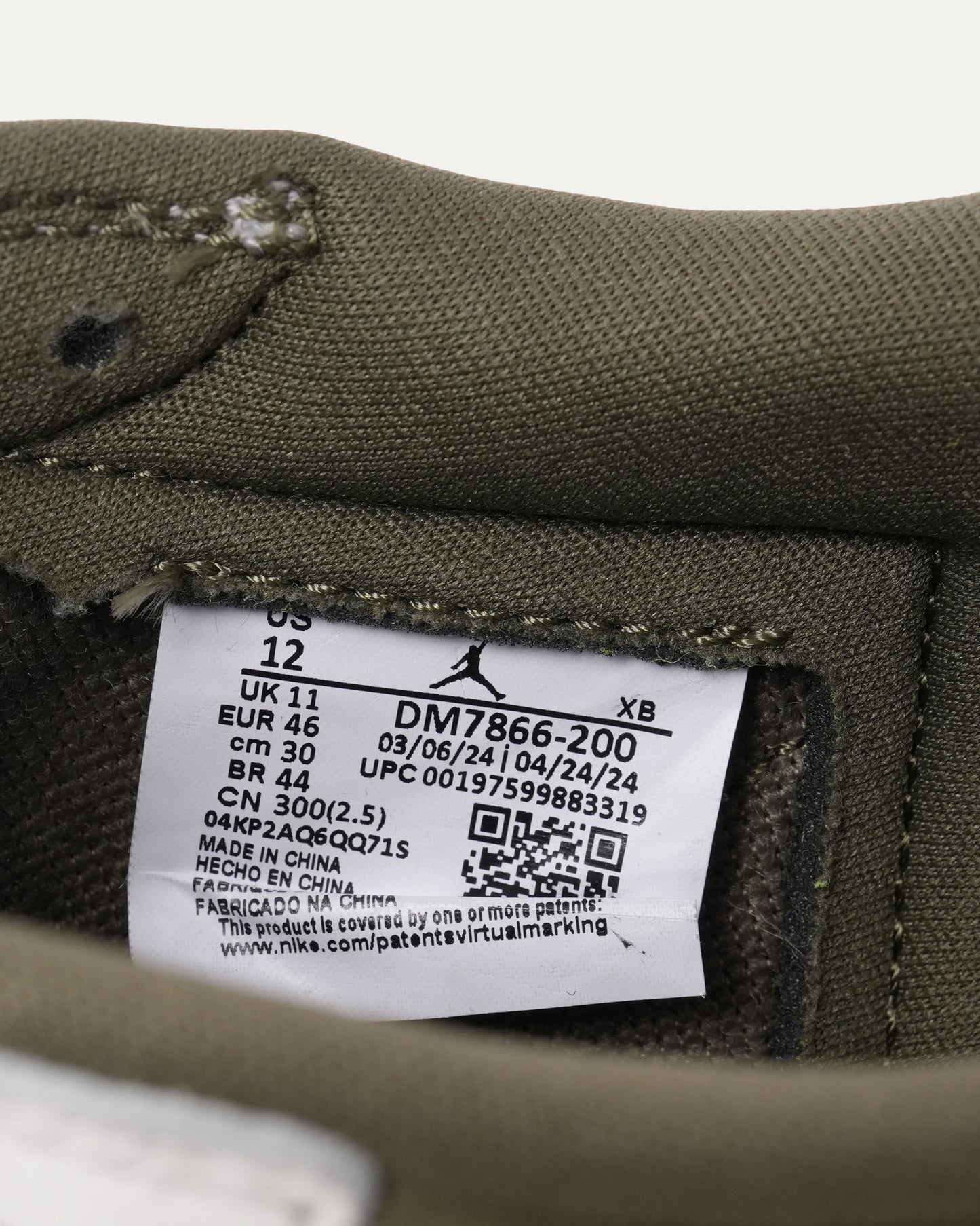 Travis Scott Medium Olive Jordan 1 Retro Low OG SP