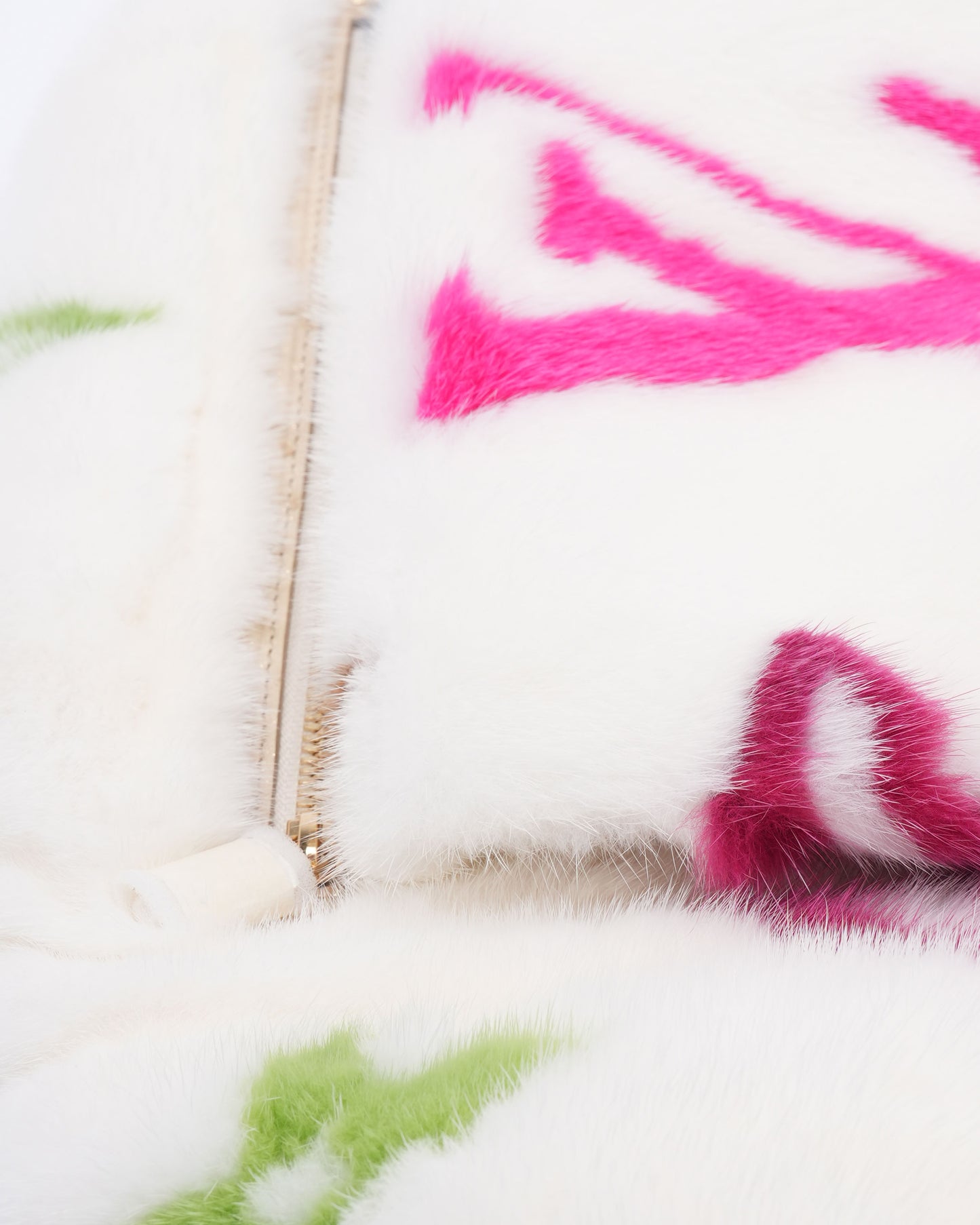 Murakami Monogram Multicolor Mink Bumbag