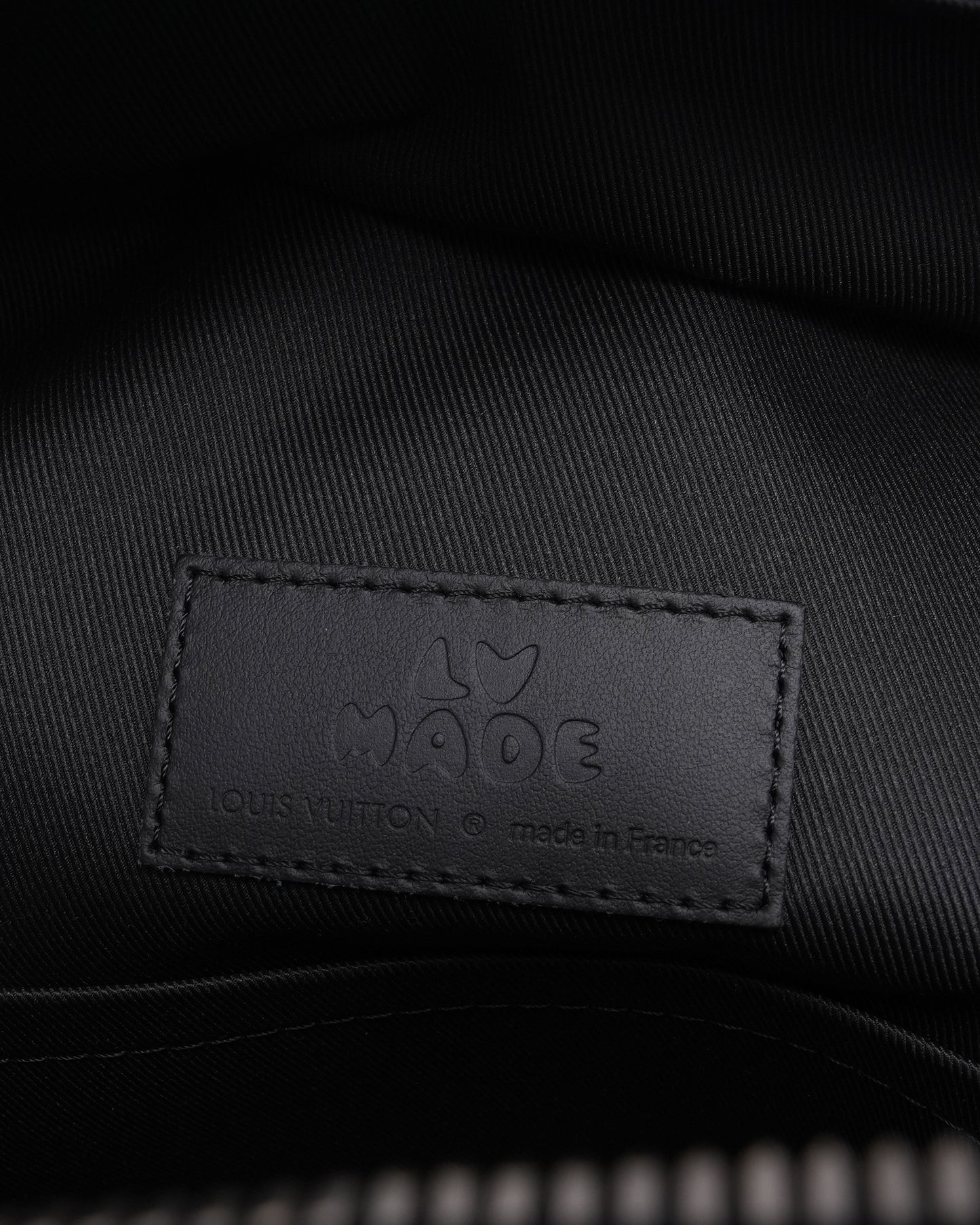 Nigo Striped Monogram Utility Backpack