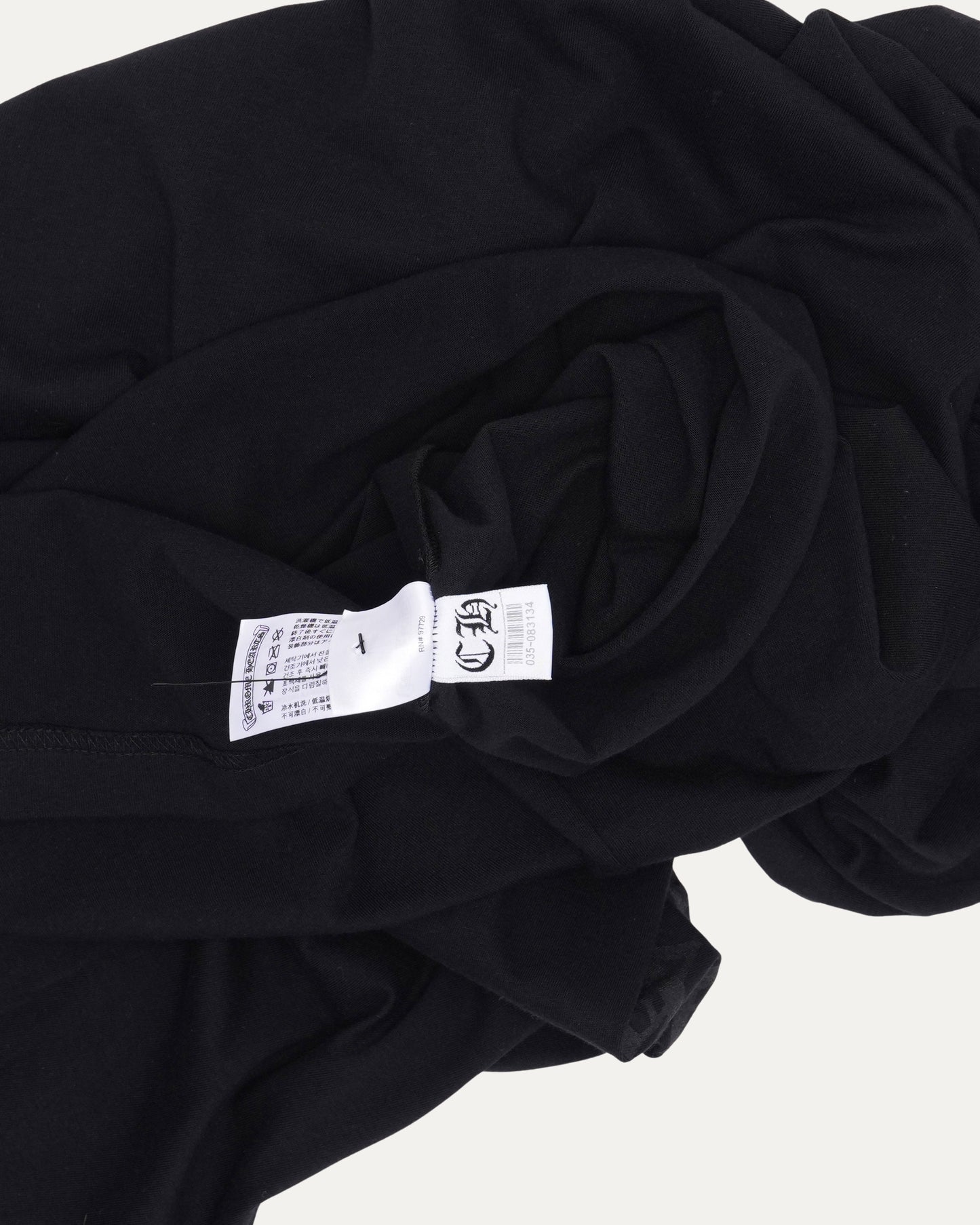 Tonal Neck Logo Long Sleeve Pocket T-Shirt