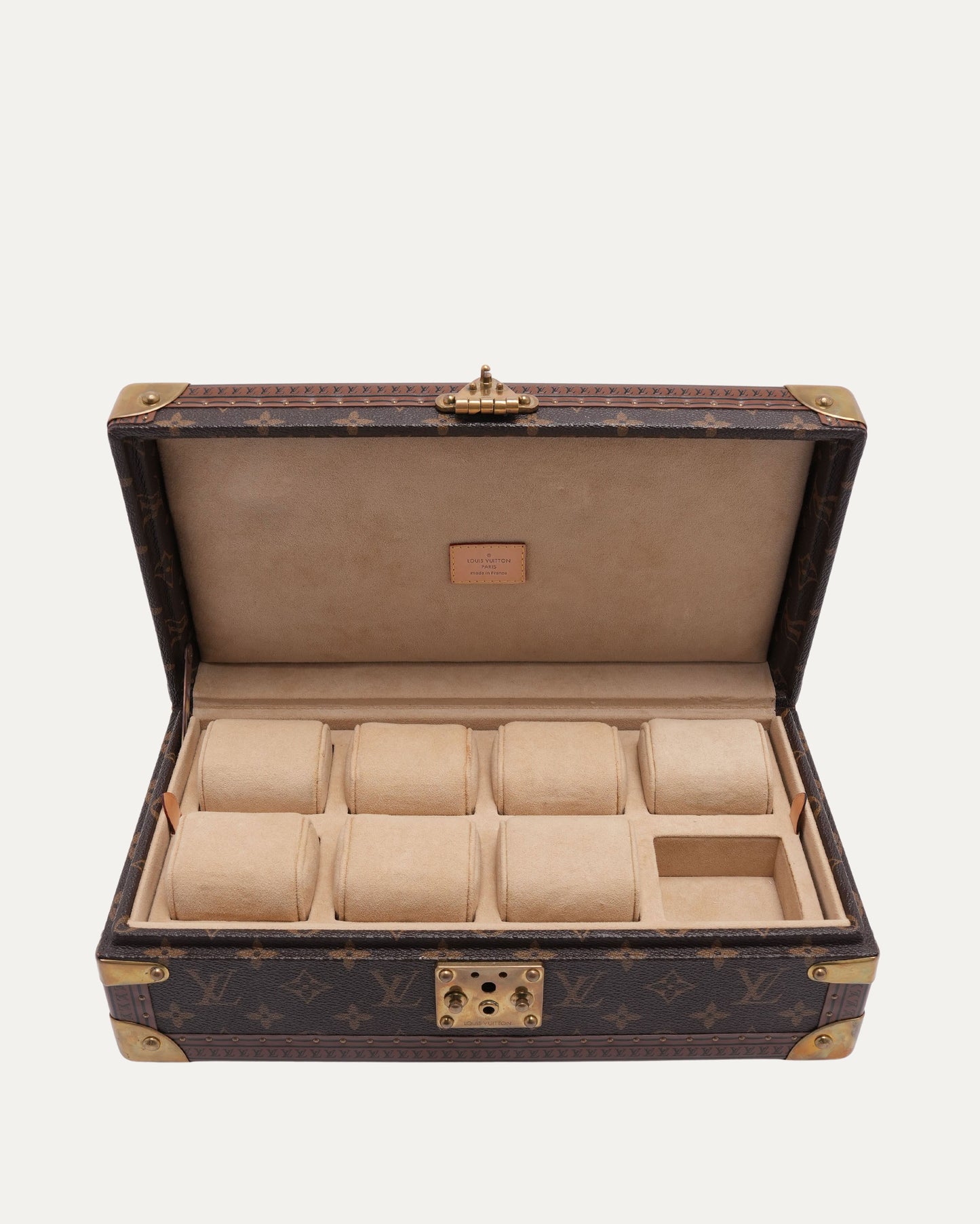 Monogram Coffret 8 Montres Watch Storage Trunk