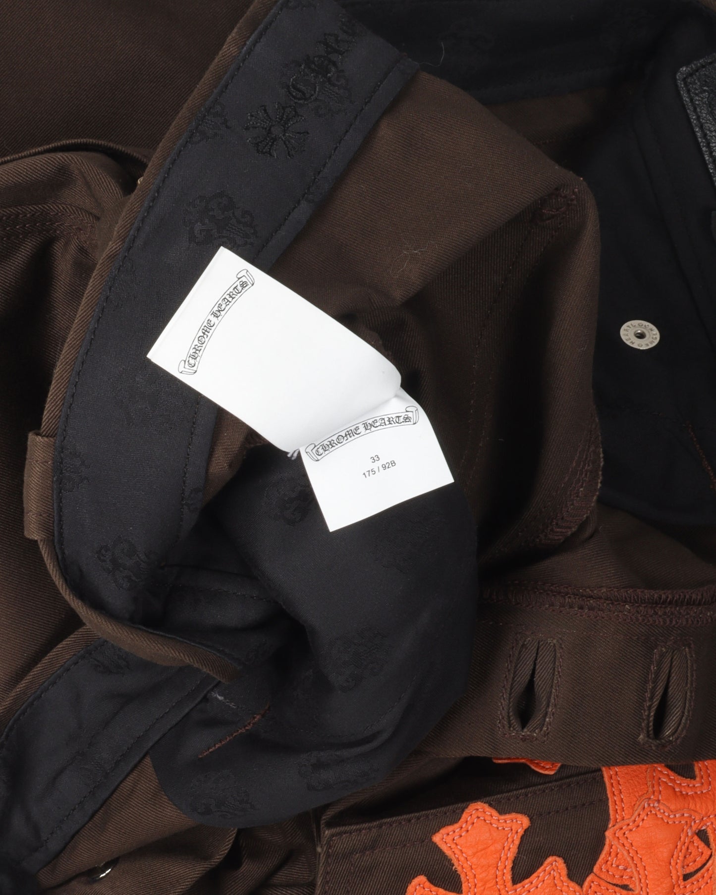 Double Knee Cross Patch Carpenter Pants