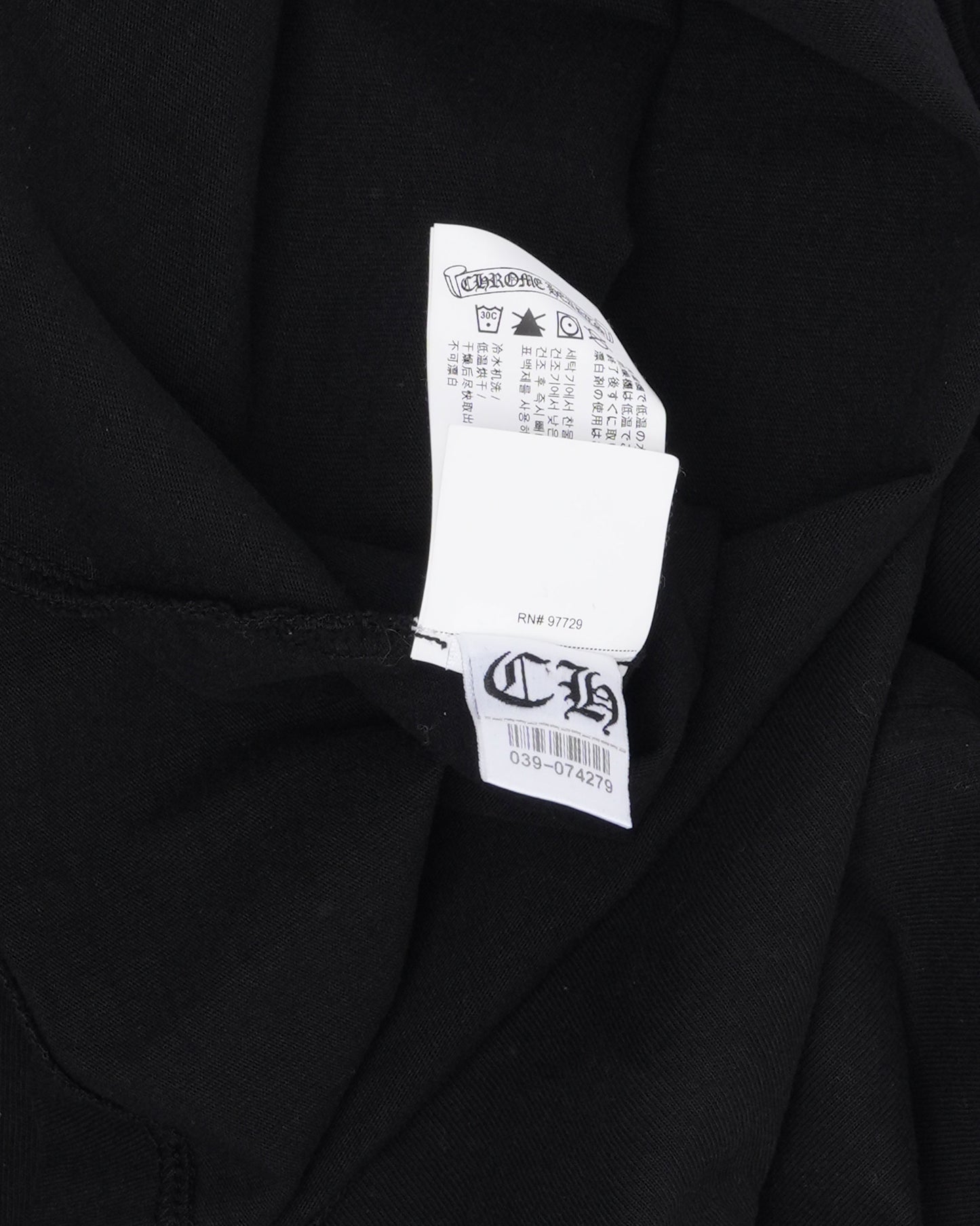 Embroidered Eyechart Pocket T-Shirt