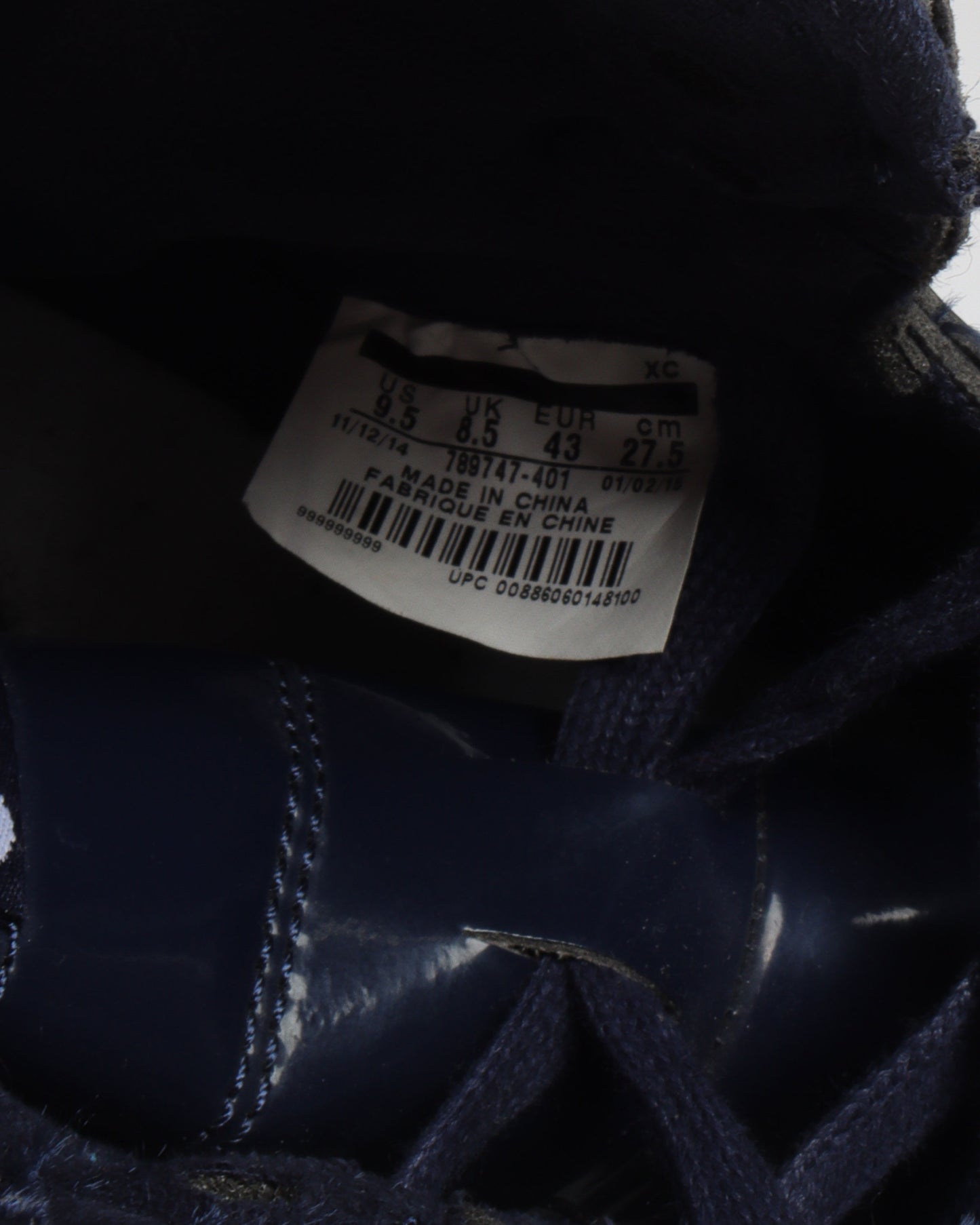 Air Jordan 1 Navy Patent Leather