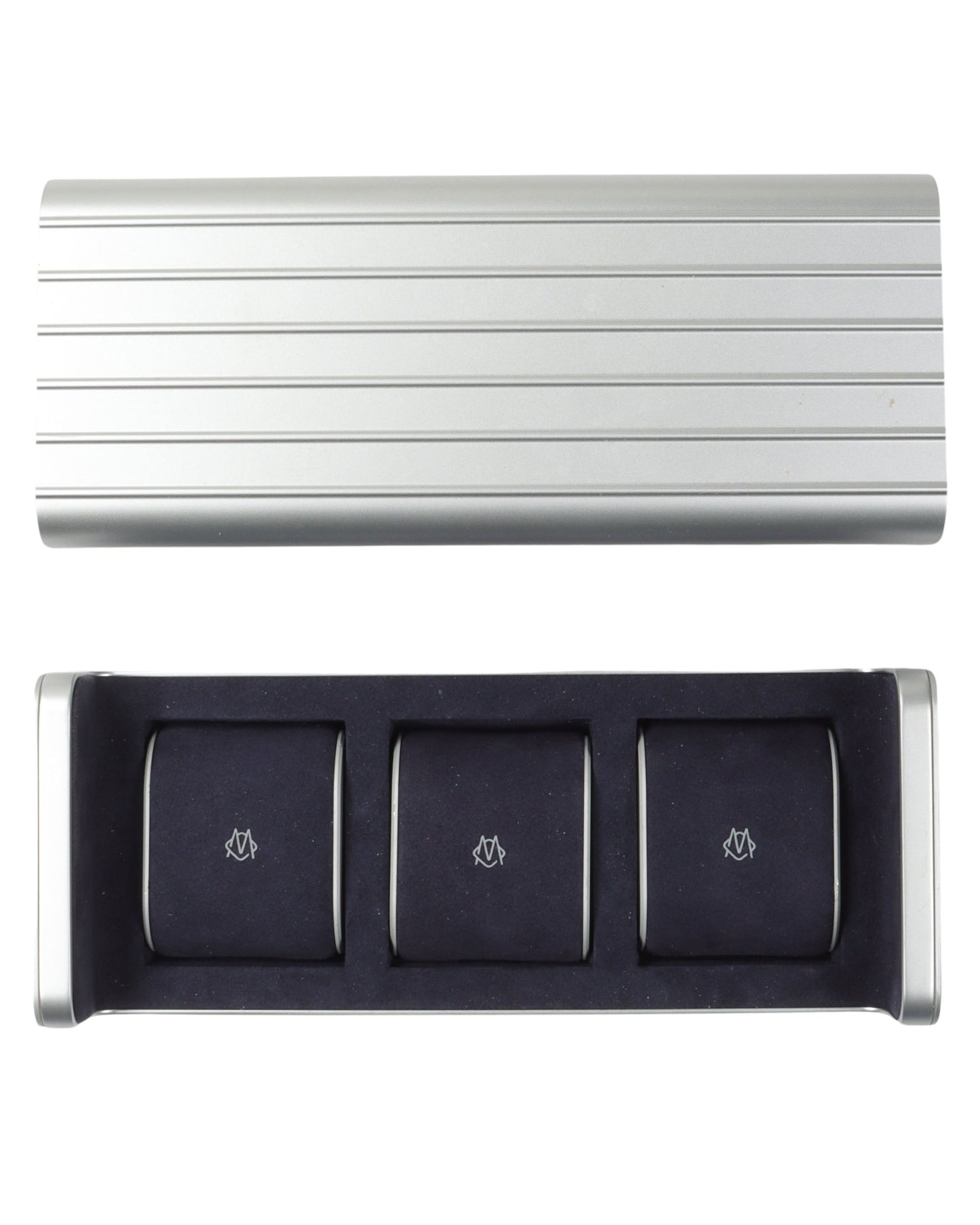 Silver Watch Box