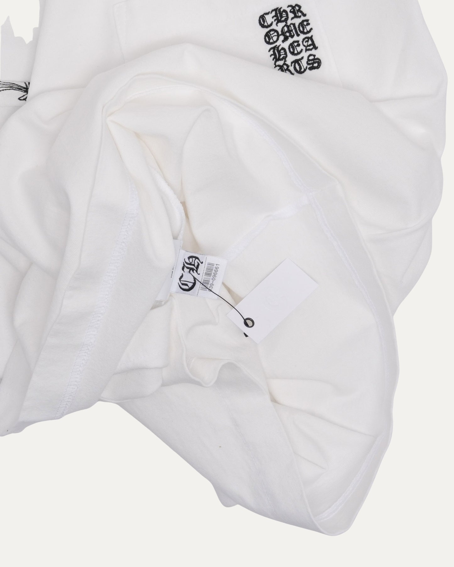 Heavyweight Embroidered Eye Chart Pocket T-Shirt