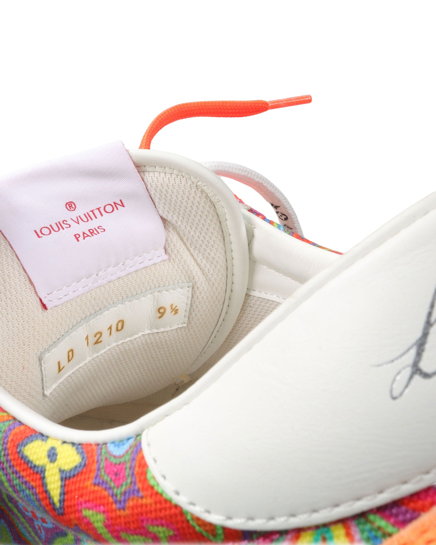 Ollie Psychedelic Monogram Sneakers