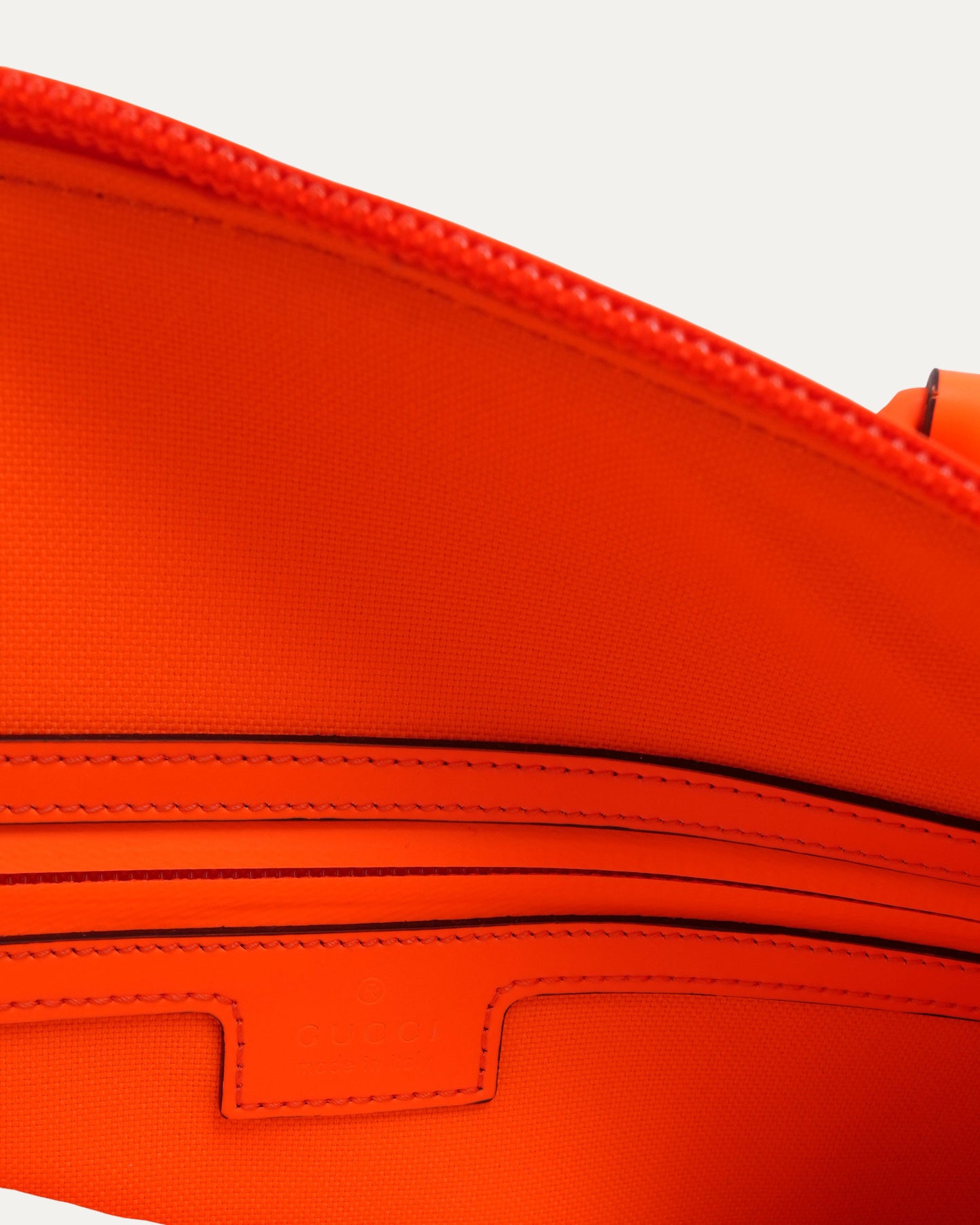 GG Monogram Leather Duffle Bag