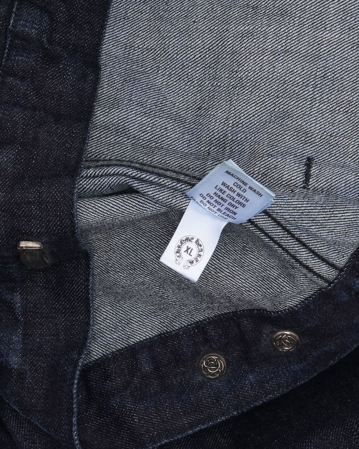 Cross Patch Denim Trucker Jacket
