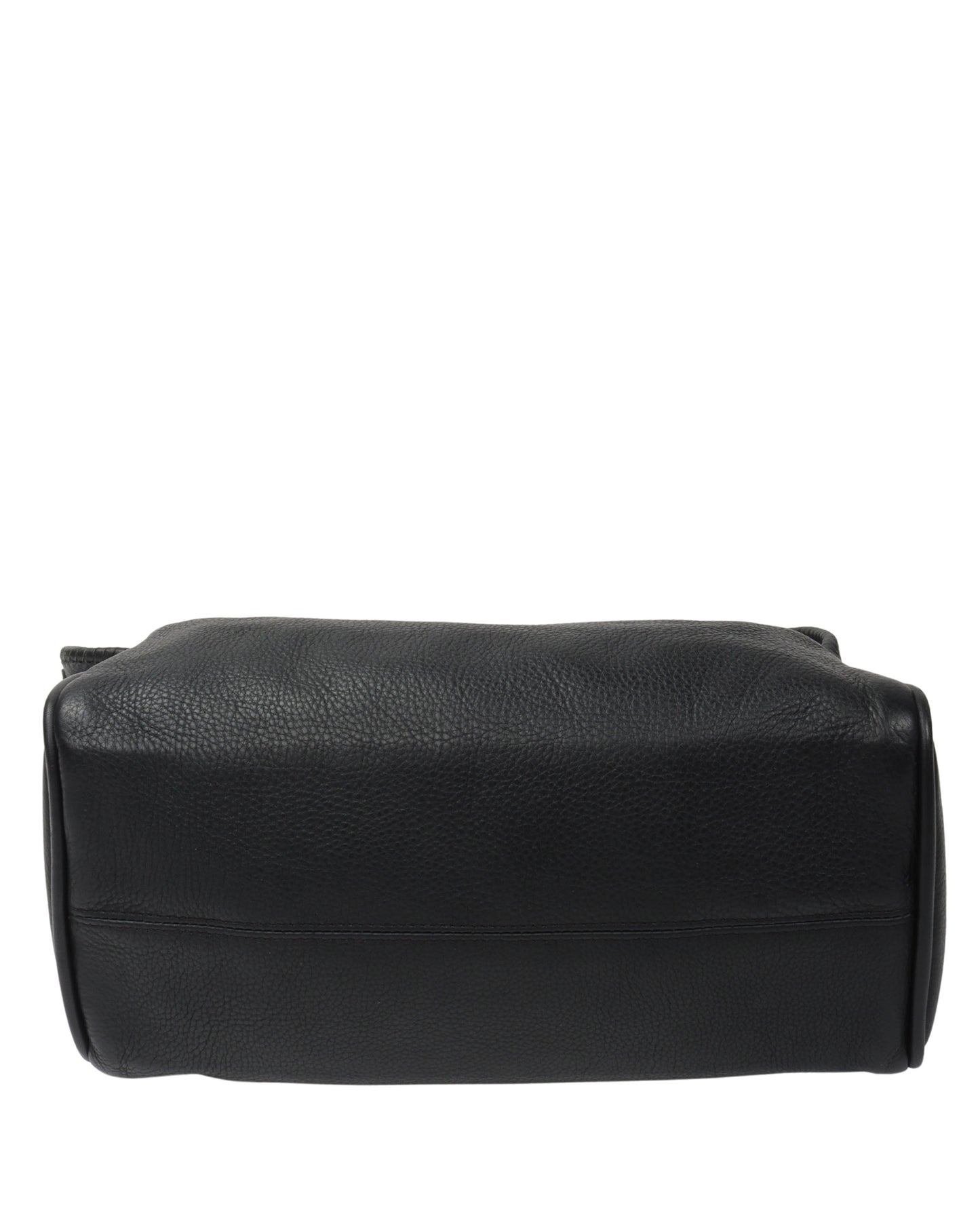 Lunch Box Cross Patch Leather Bag