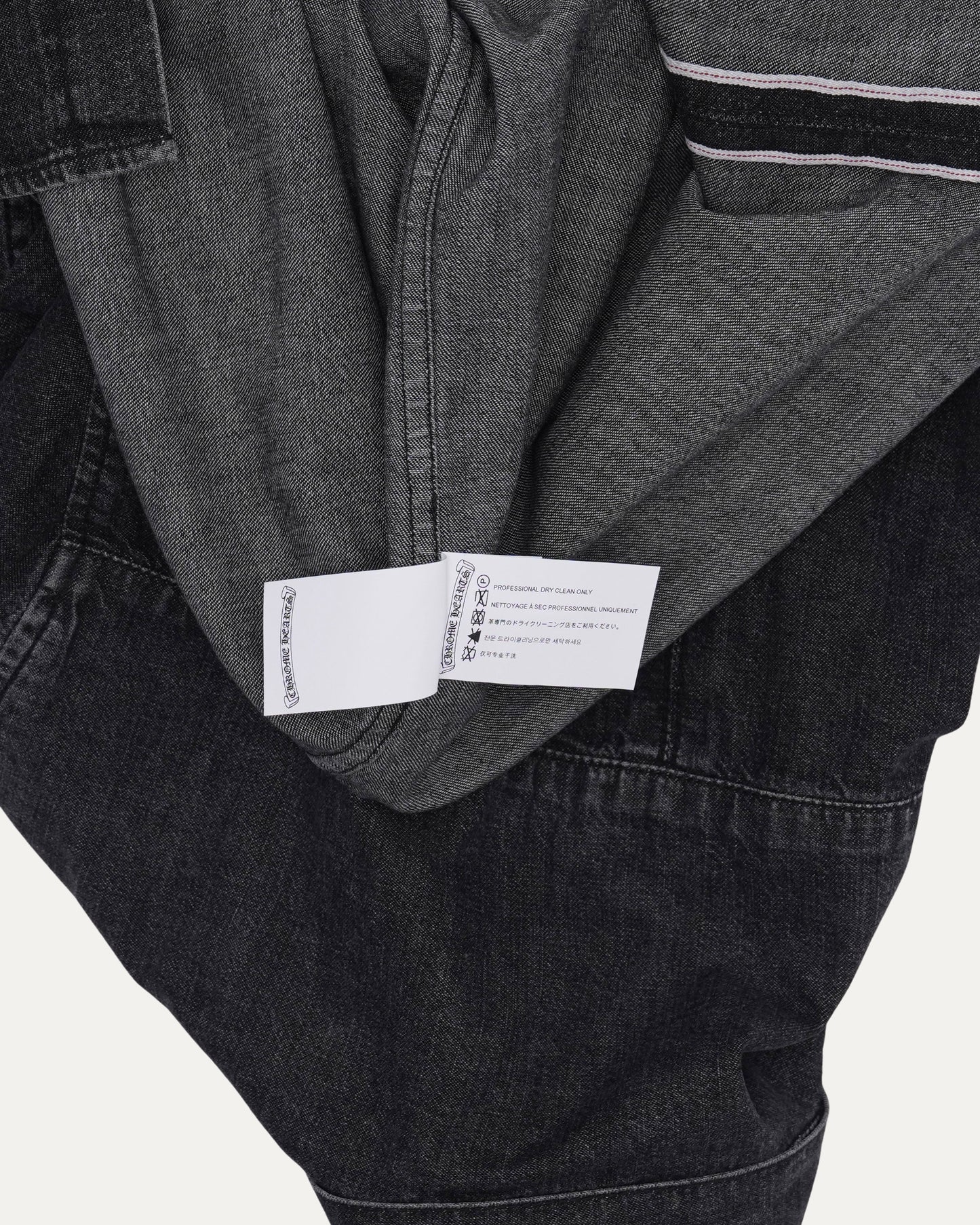 Cross Patch Denim Shirt