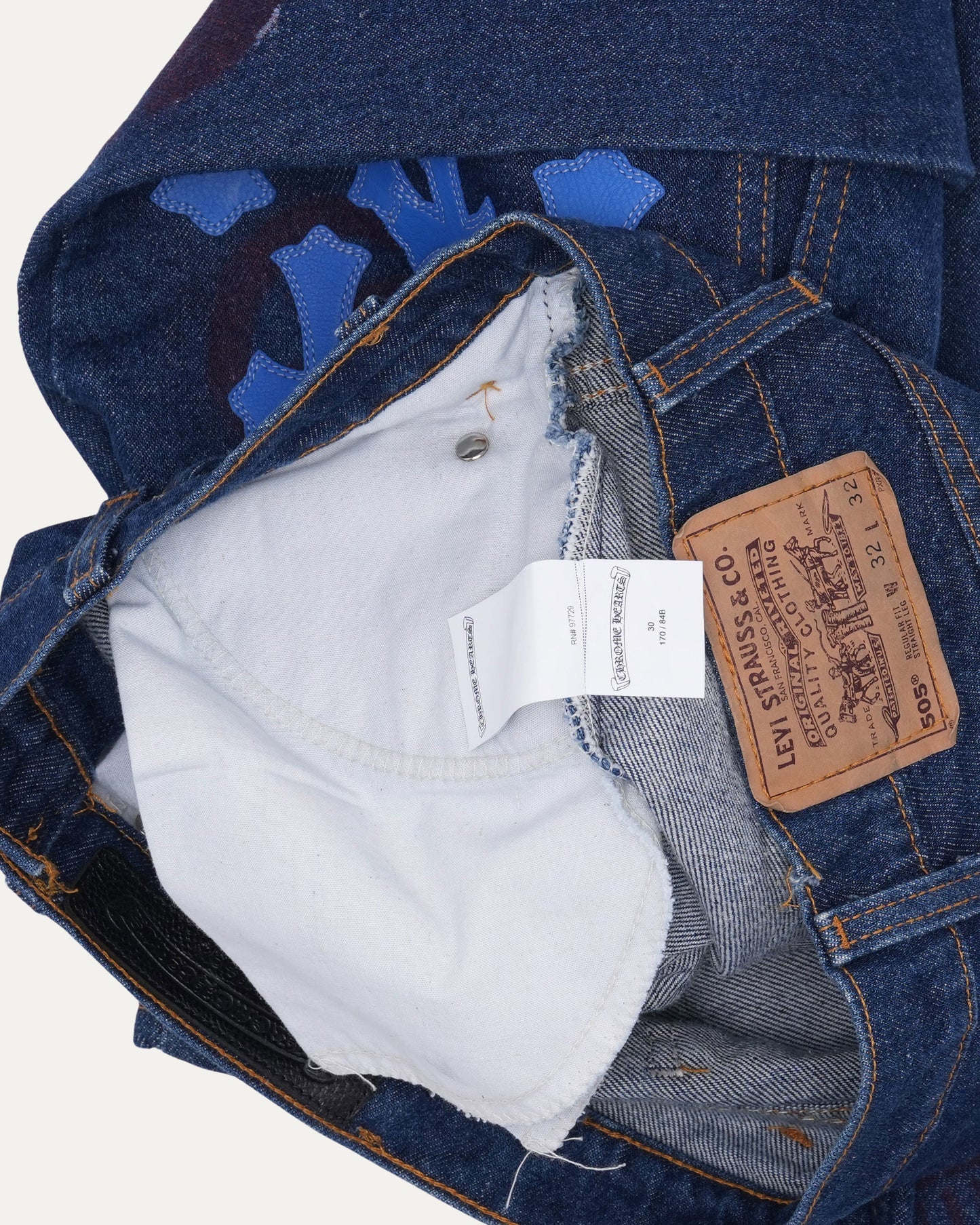 Levi's Cross Patch Stencil Jeans