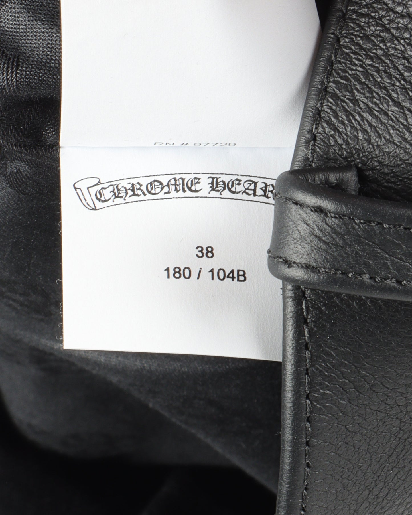Leather Cross Pants