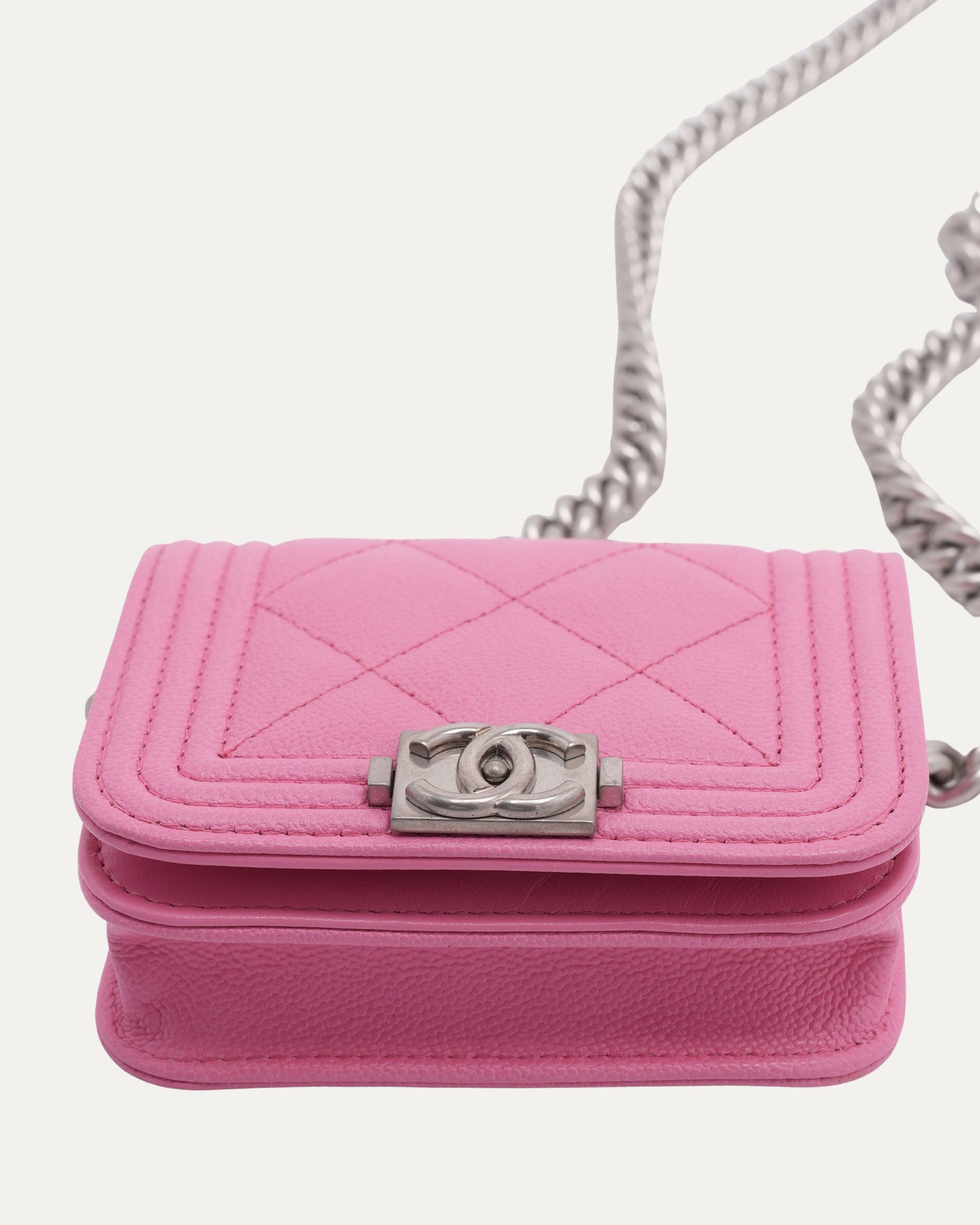 Mini Quilted Boy Flap Belt Bag