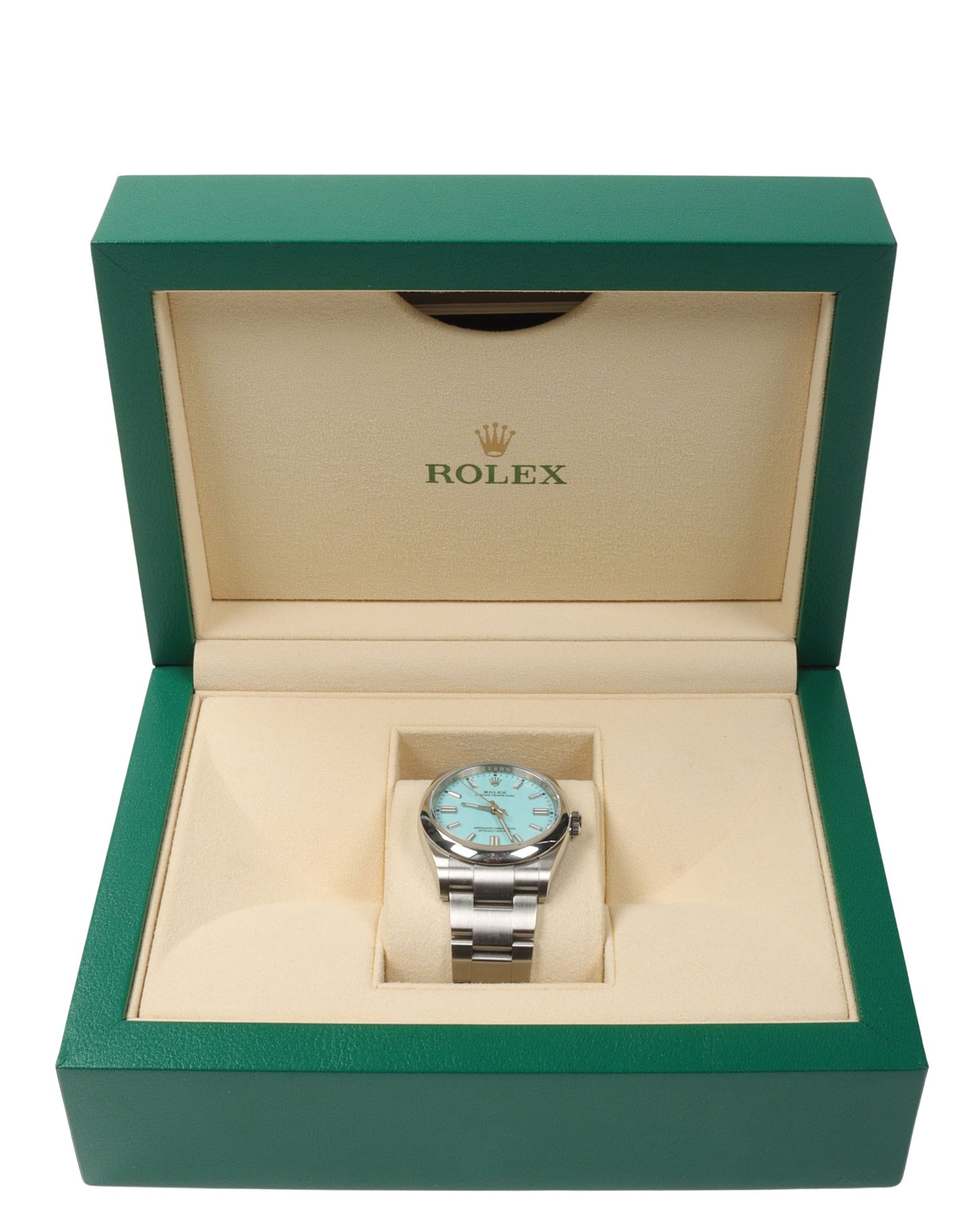 36MM Stainless Steel Oyster Perpetual w/ Tiffany Blue Dial