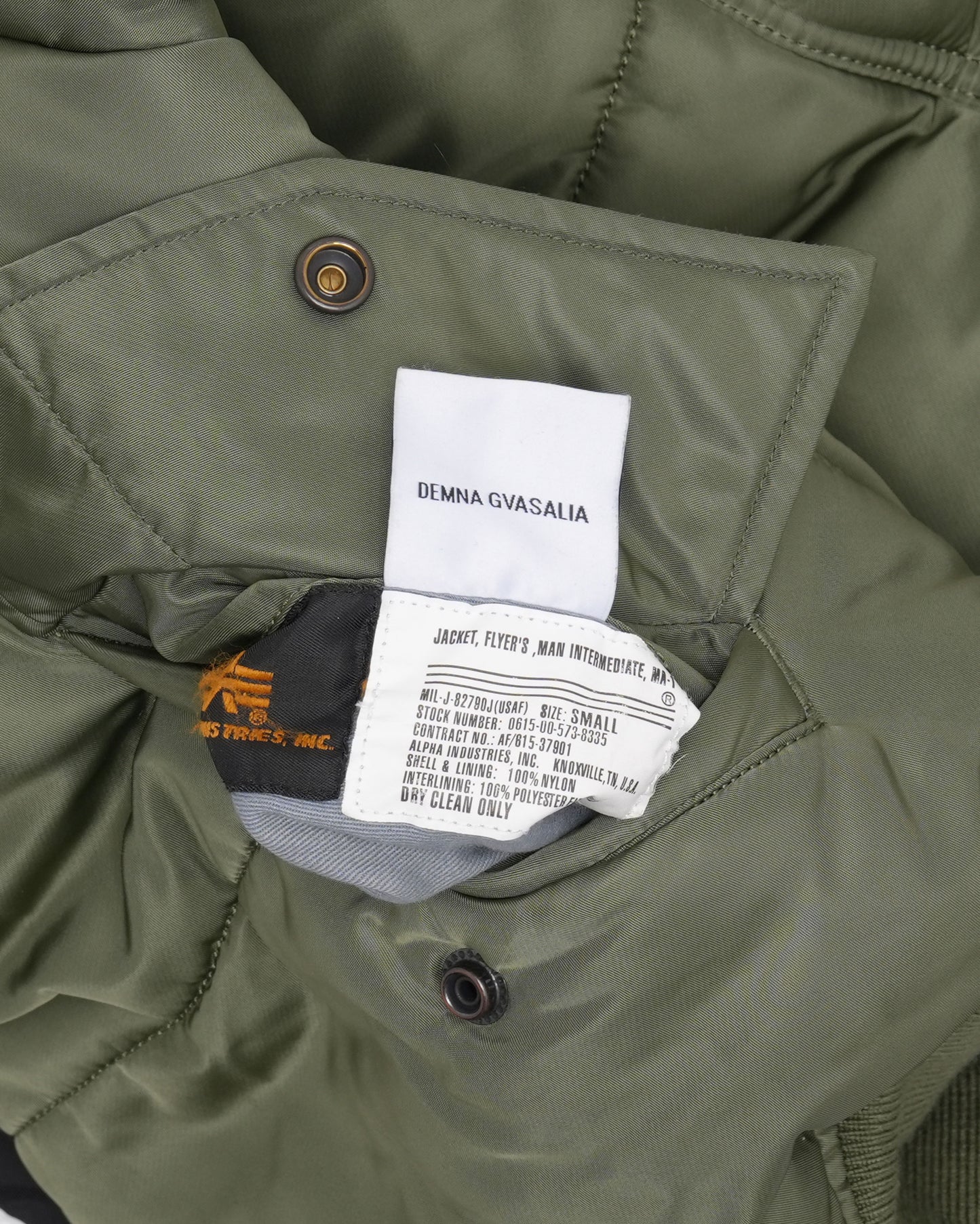 Alpha Industries Reversible Flag MA-1 Bomber Jacket