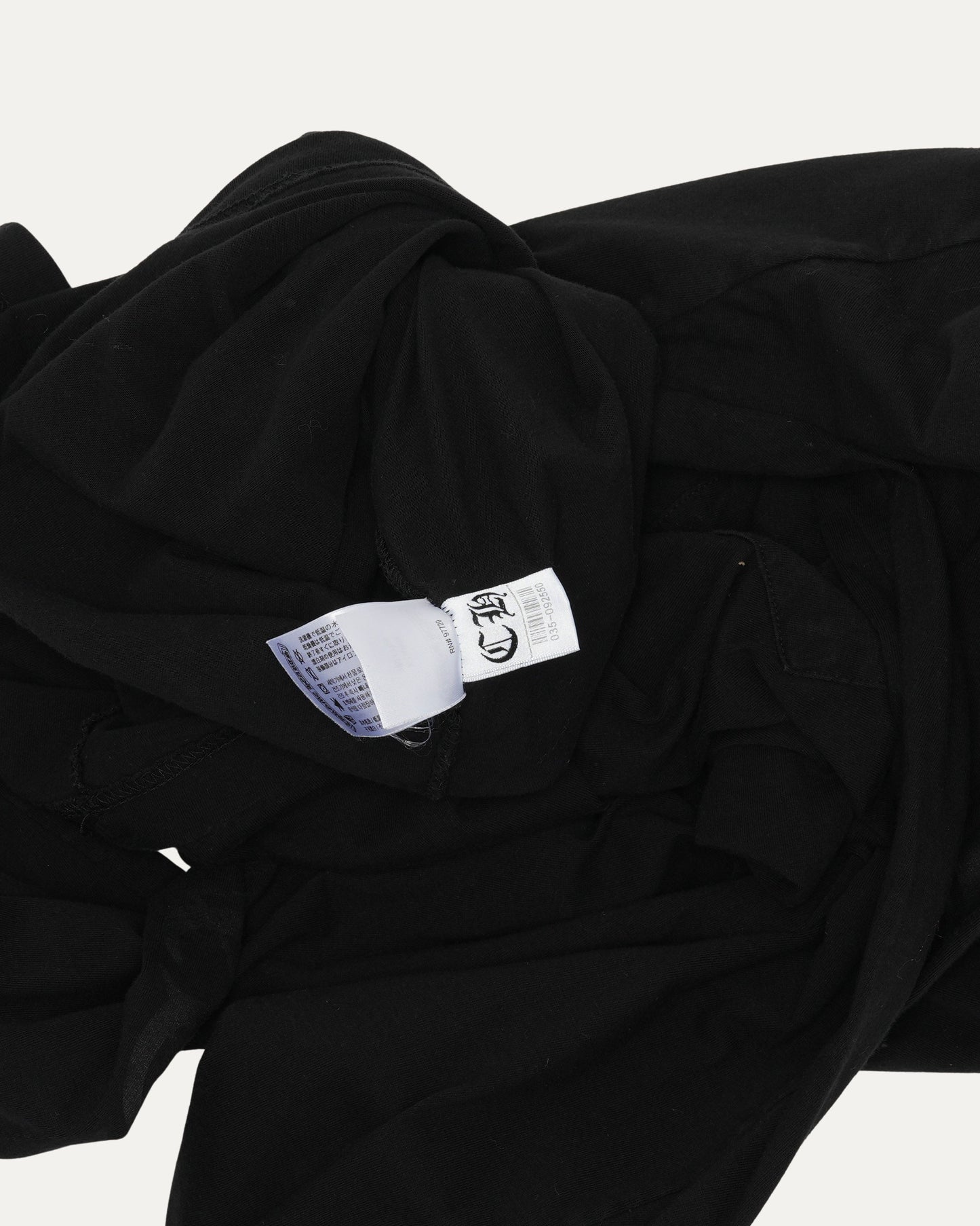 Tonal Neck Logo Long Sleeve Pocket T-Shirt