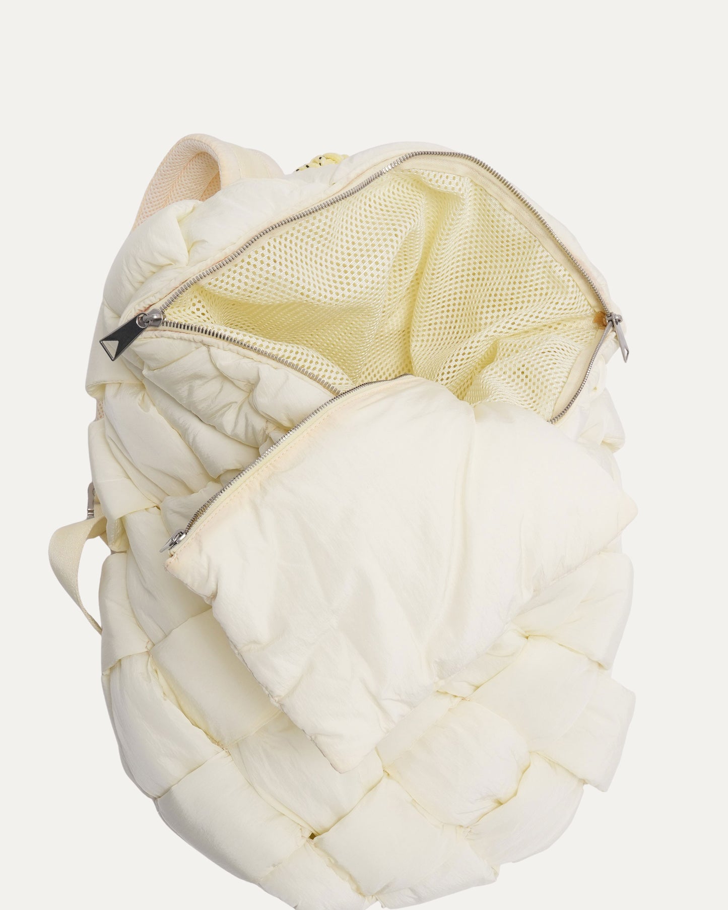 Nylon Intrecciato Padded Casette Backpack