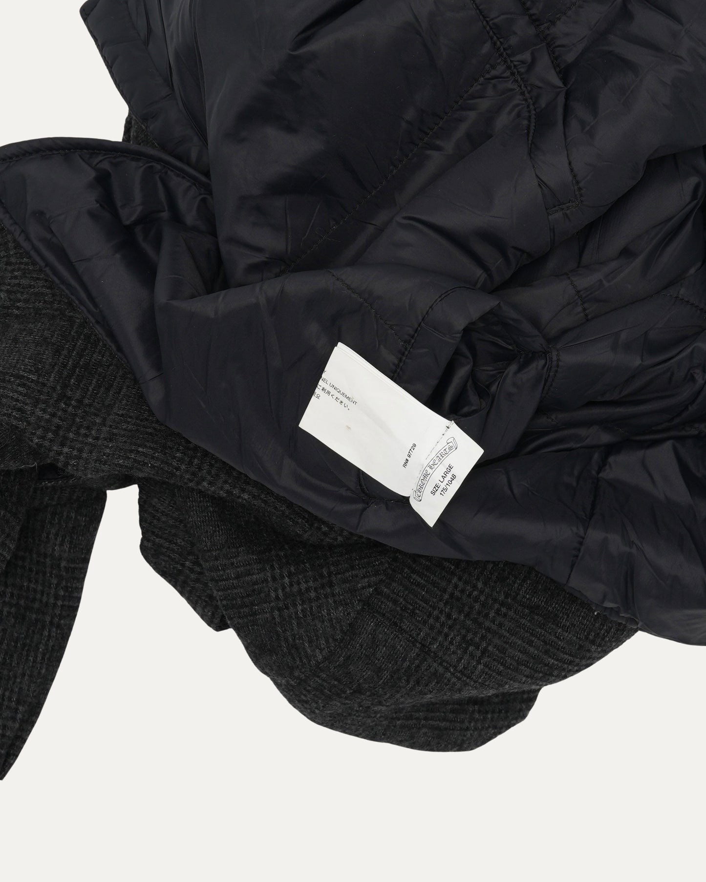 Reversible Plaid Insulated Shirt Jacket