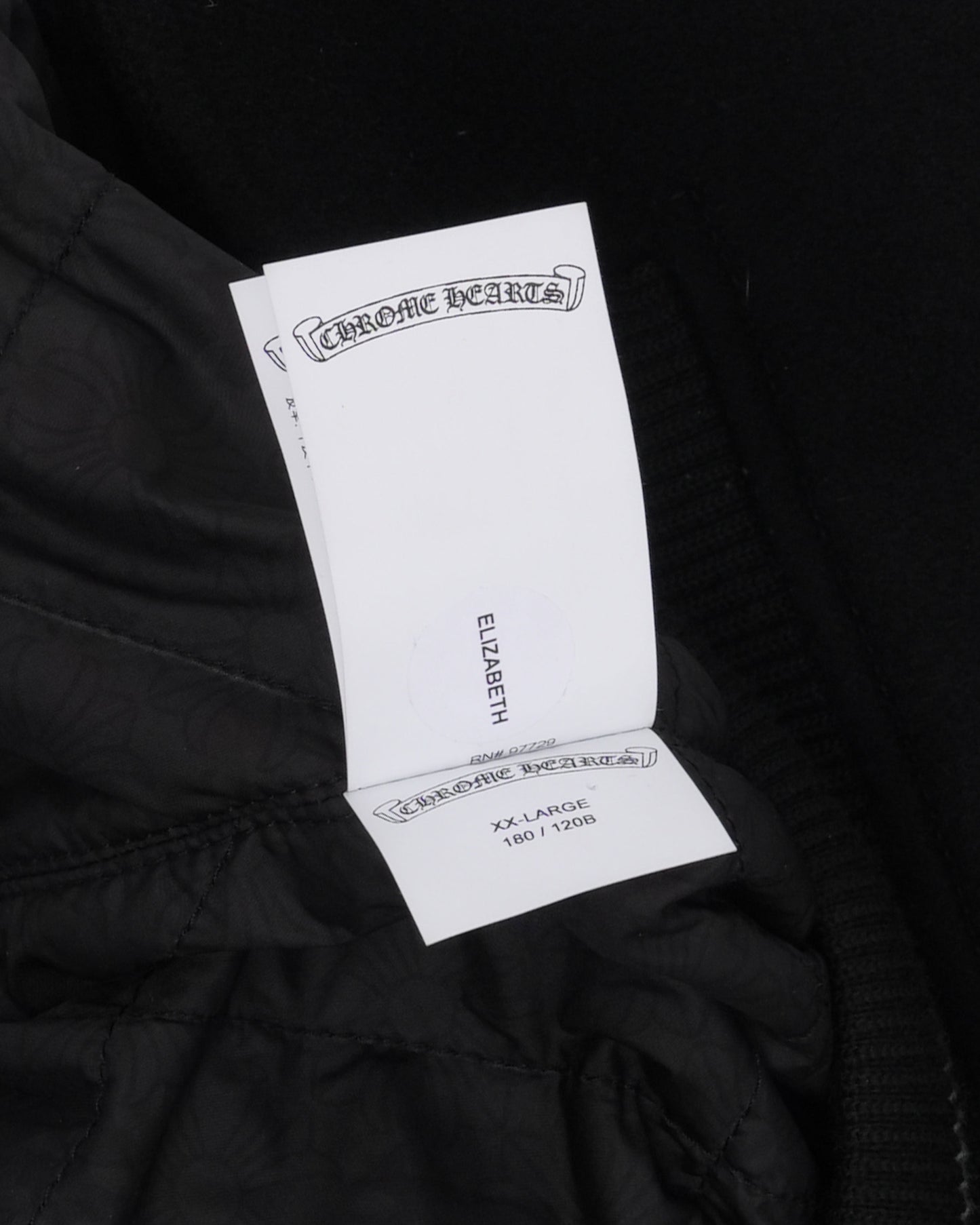 Cashmere and Leather Varsity Chicken Jacket