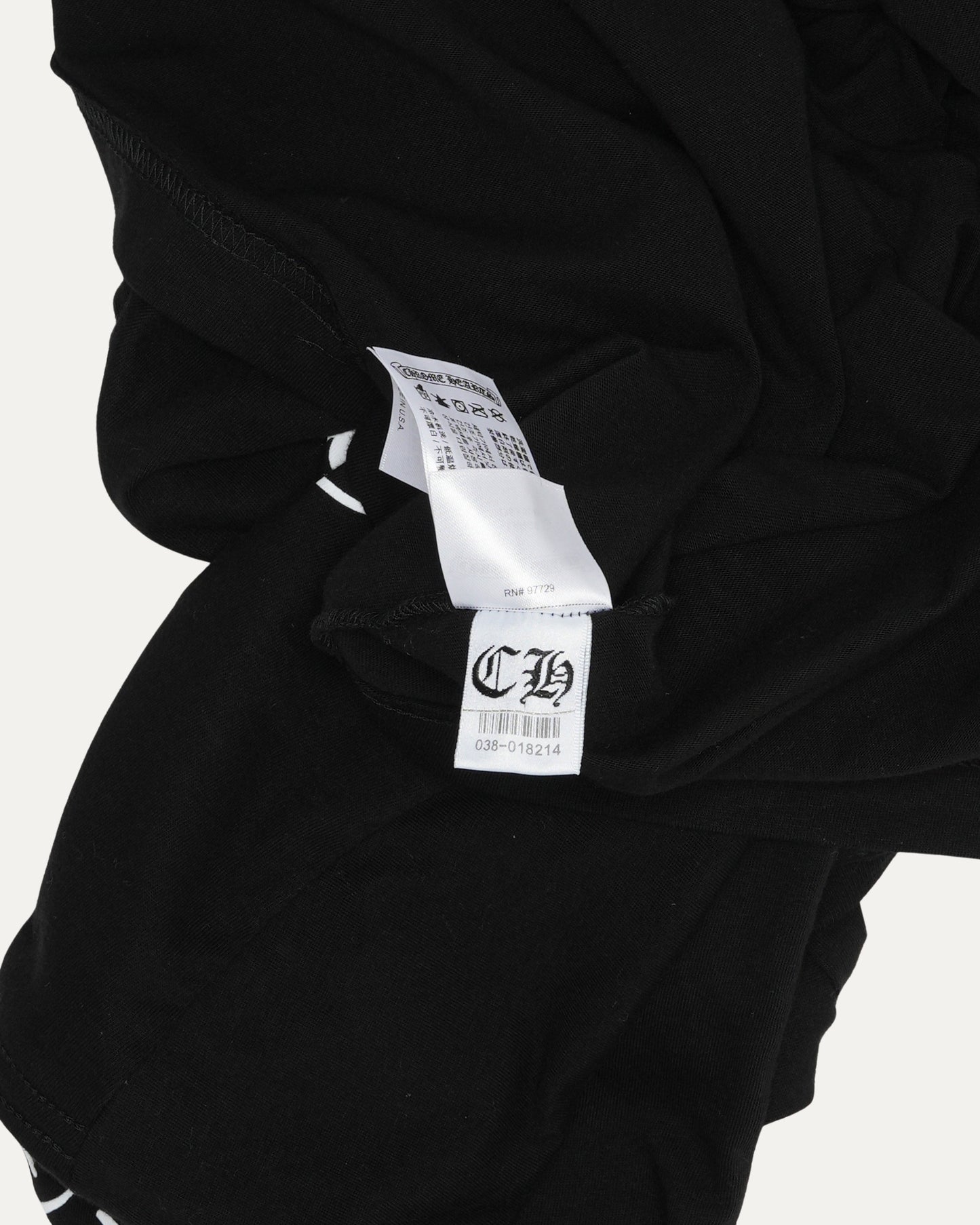 Scroll Logo Long Sleeve Pocket T-Shirt