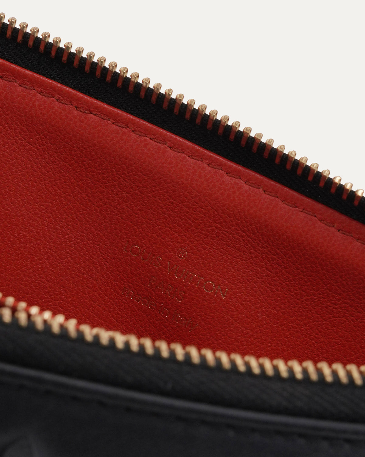 Embossed Monogram Chain Cross Body Bag With Coin Pouch