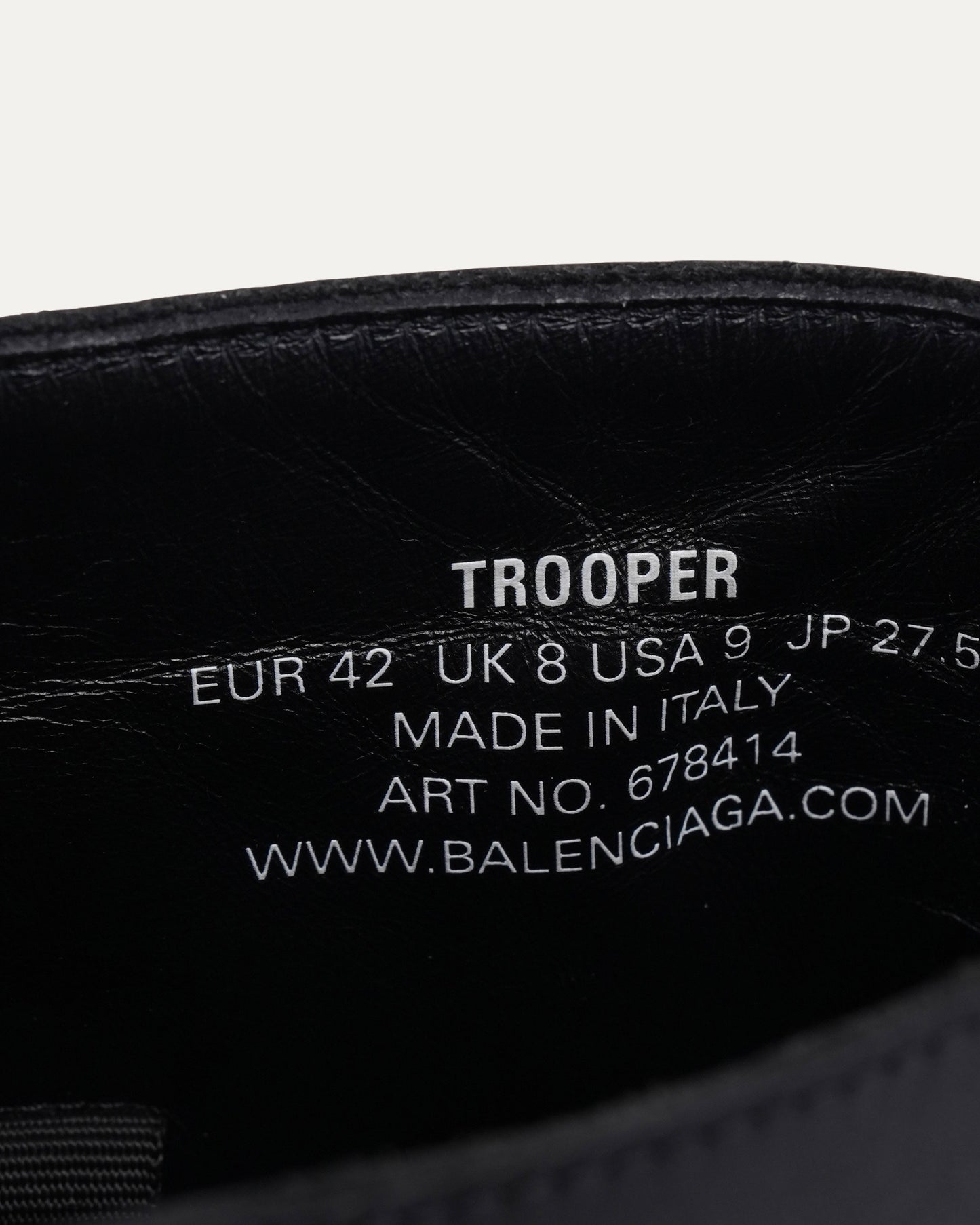 Trooper Boot