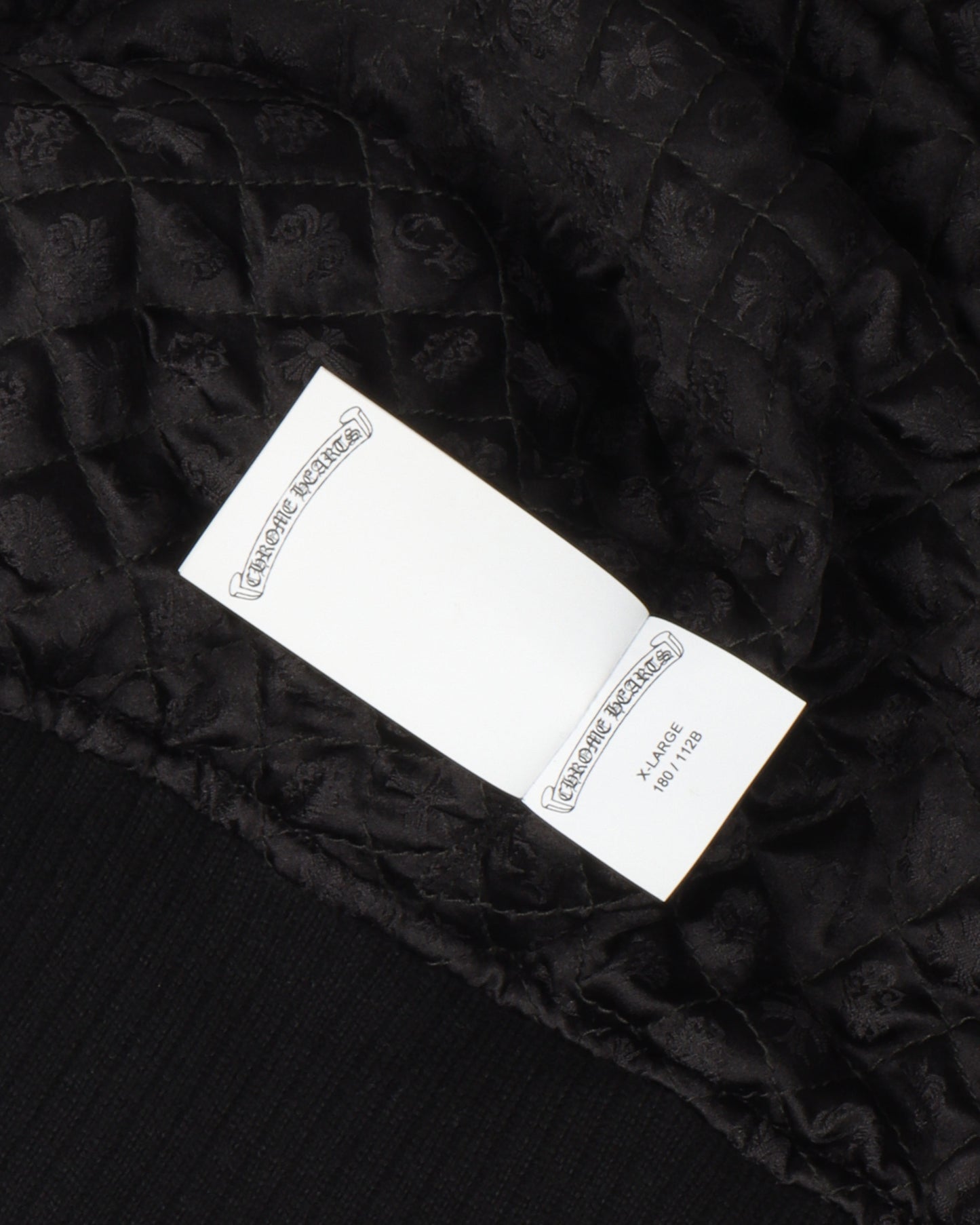 Cross Patch Cashmere Varsity Jacket