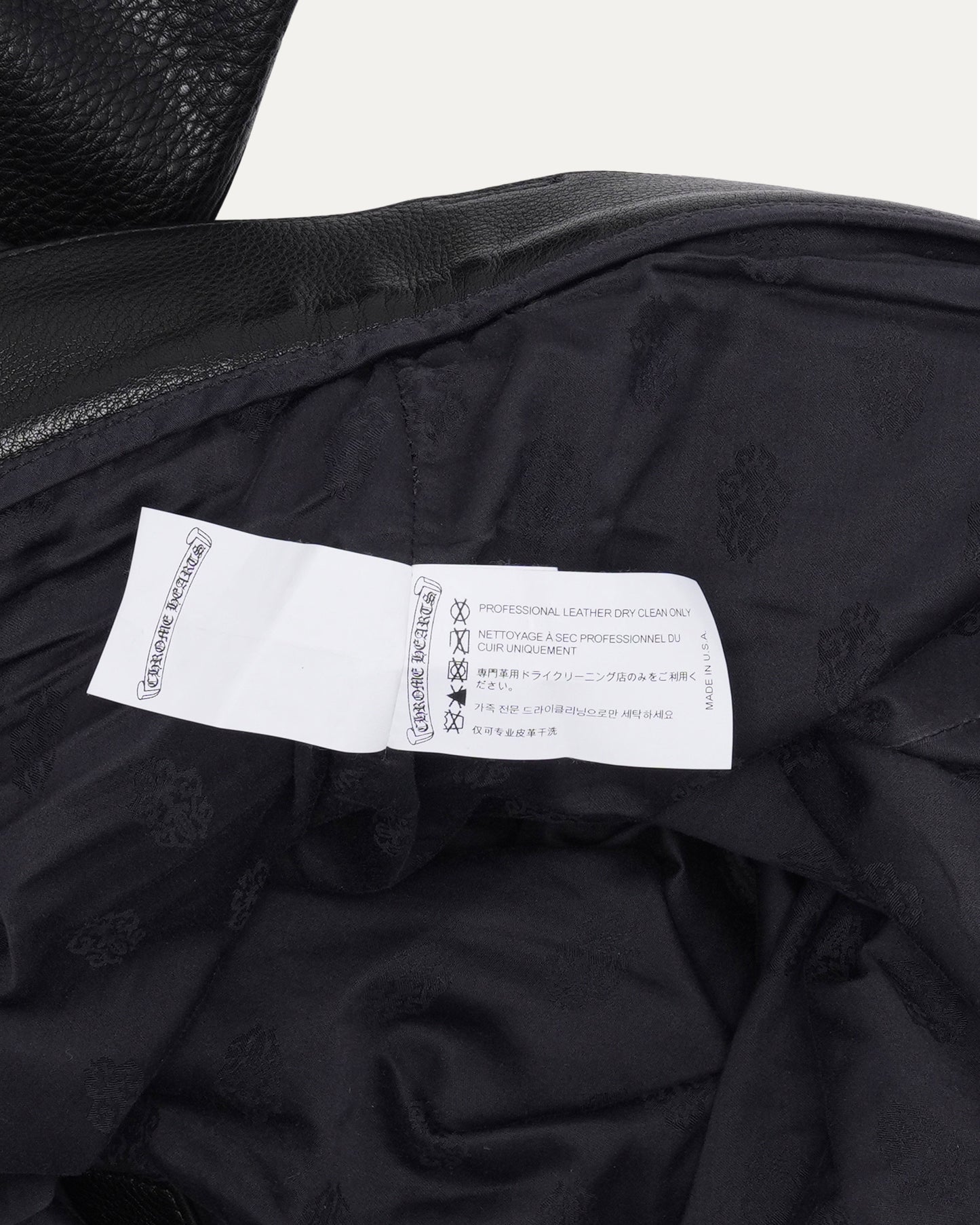 Fleur Knee Leather Pants