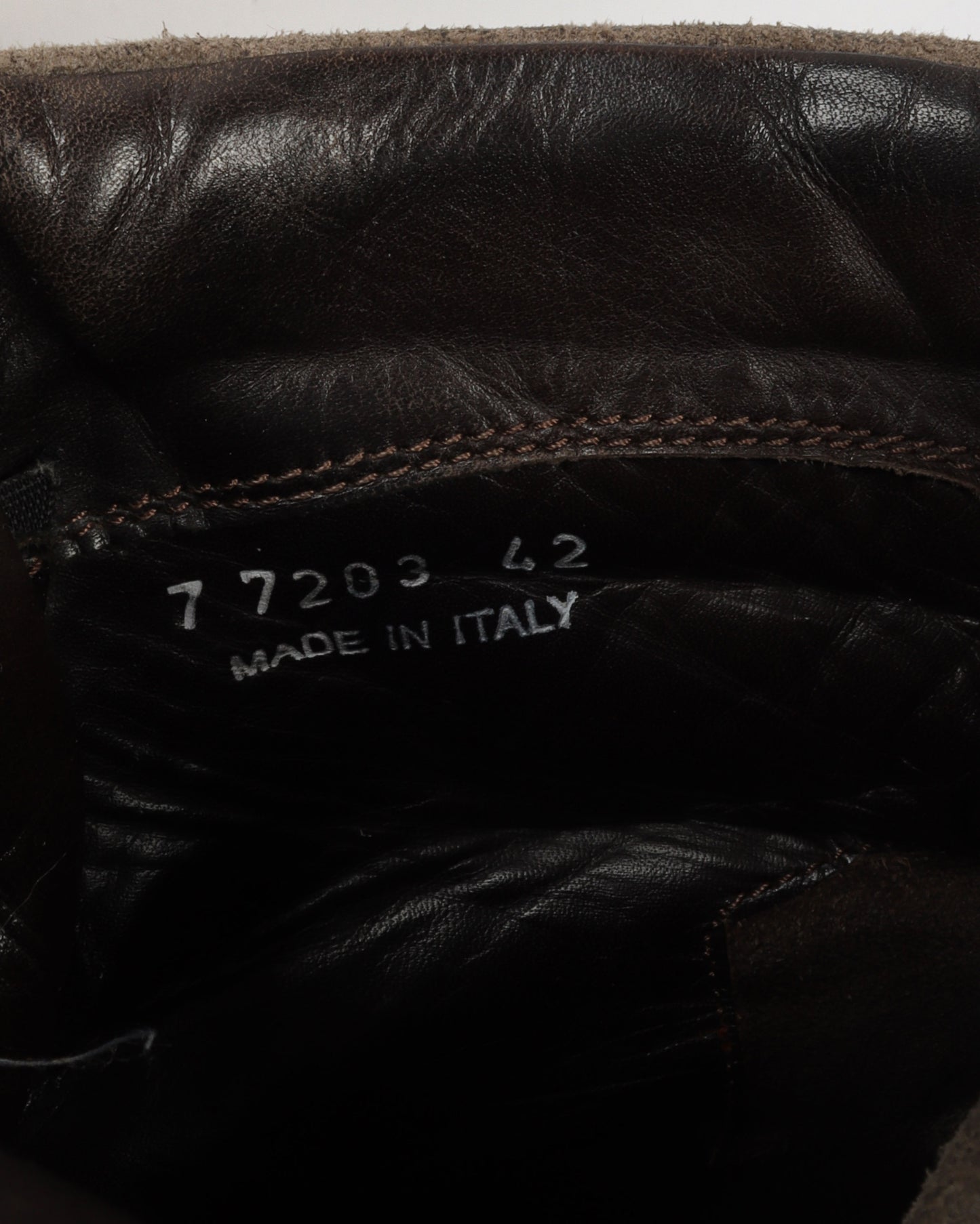 Rick Owens Reverse Leather Geobasket