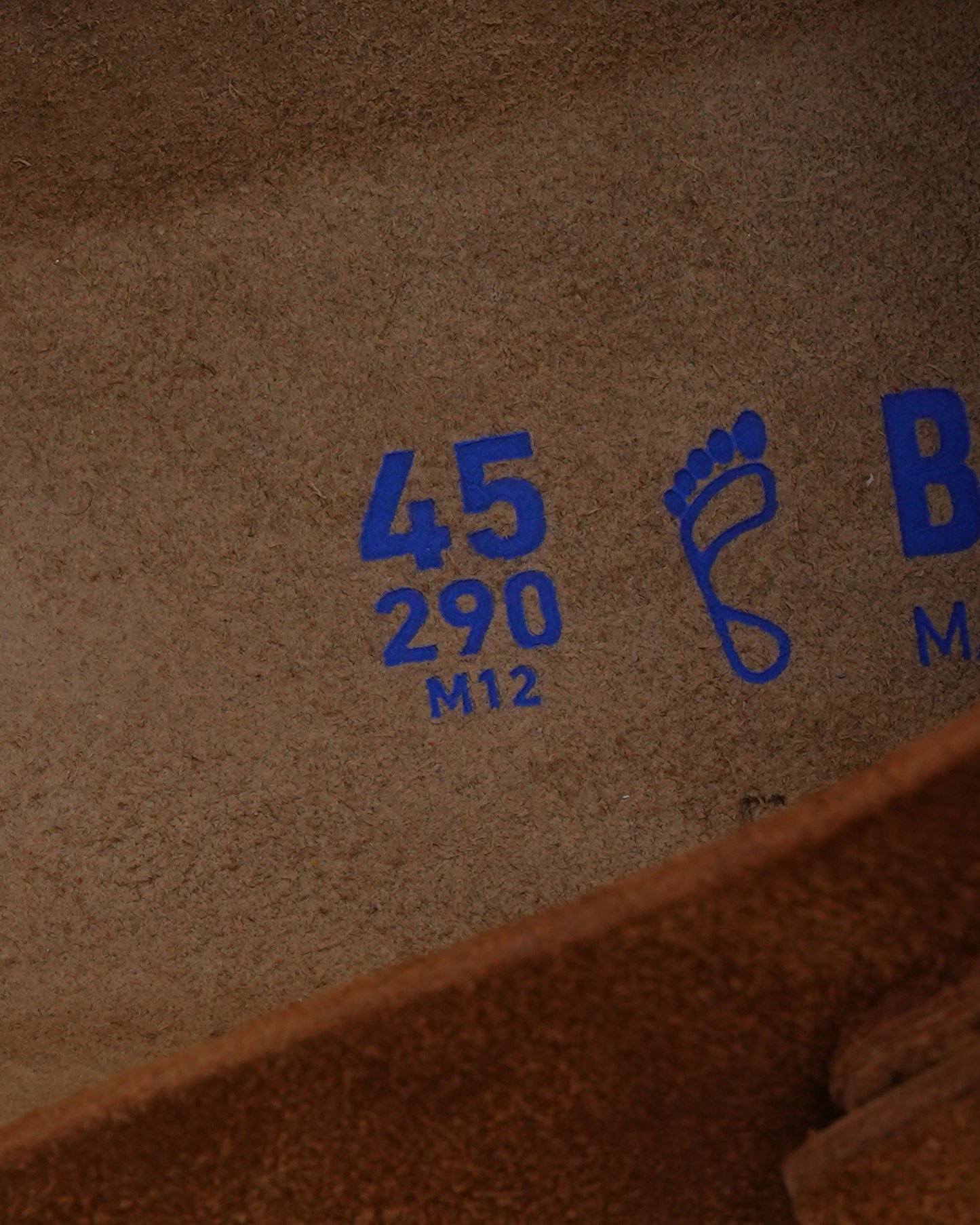 Cross Embellished Birkenstock Boston Suede Mule