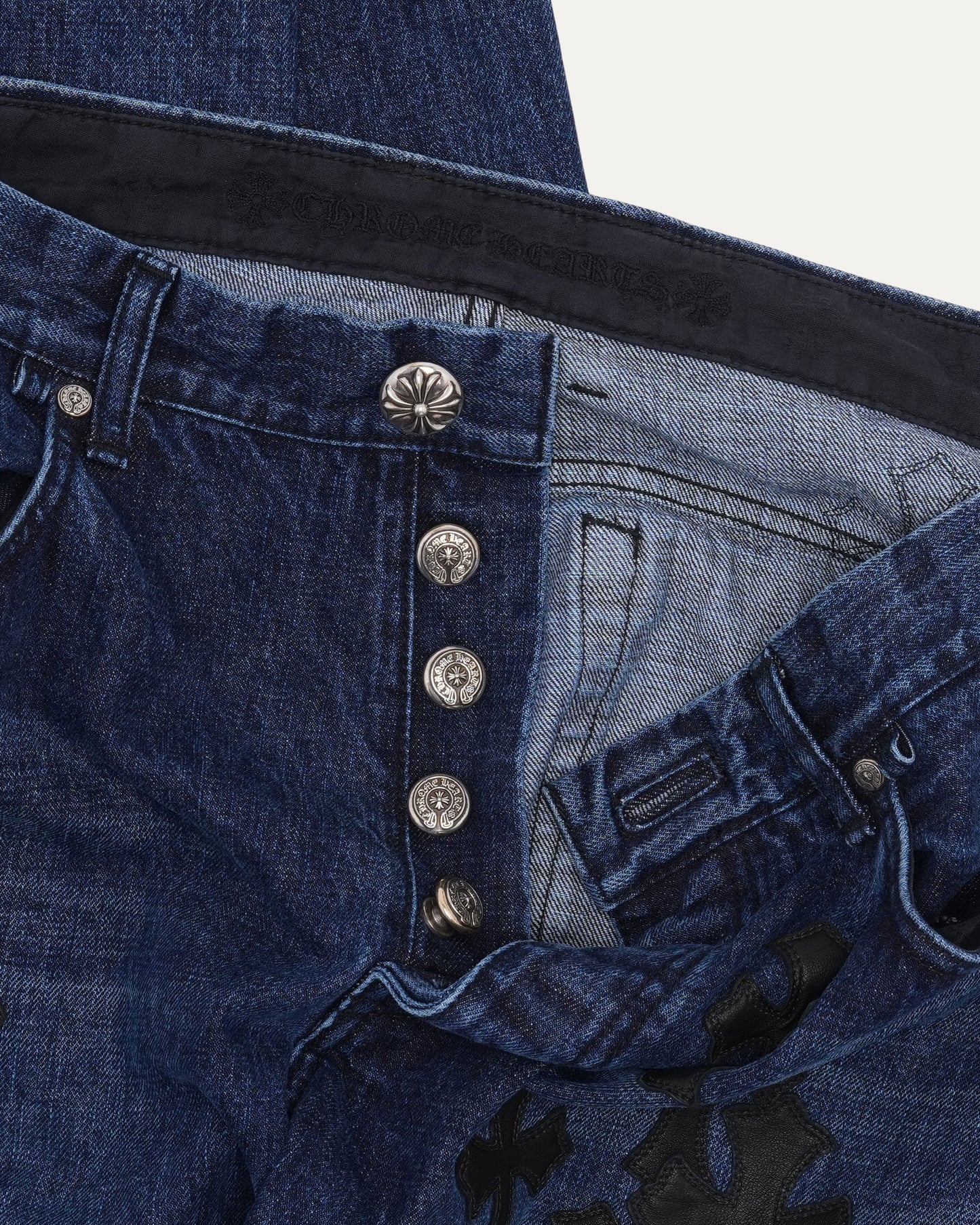 Cross Patch Turbo Diesel Fleur Knee Jeans
