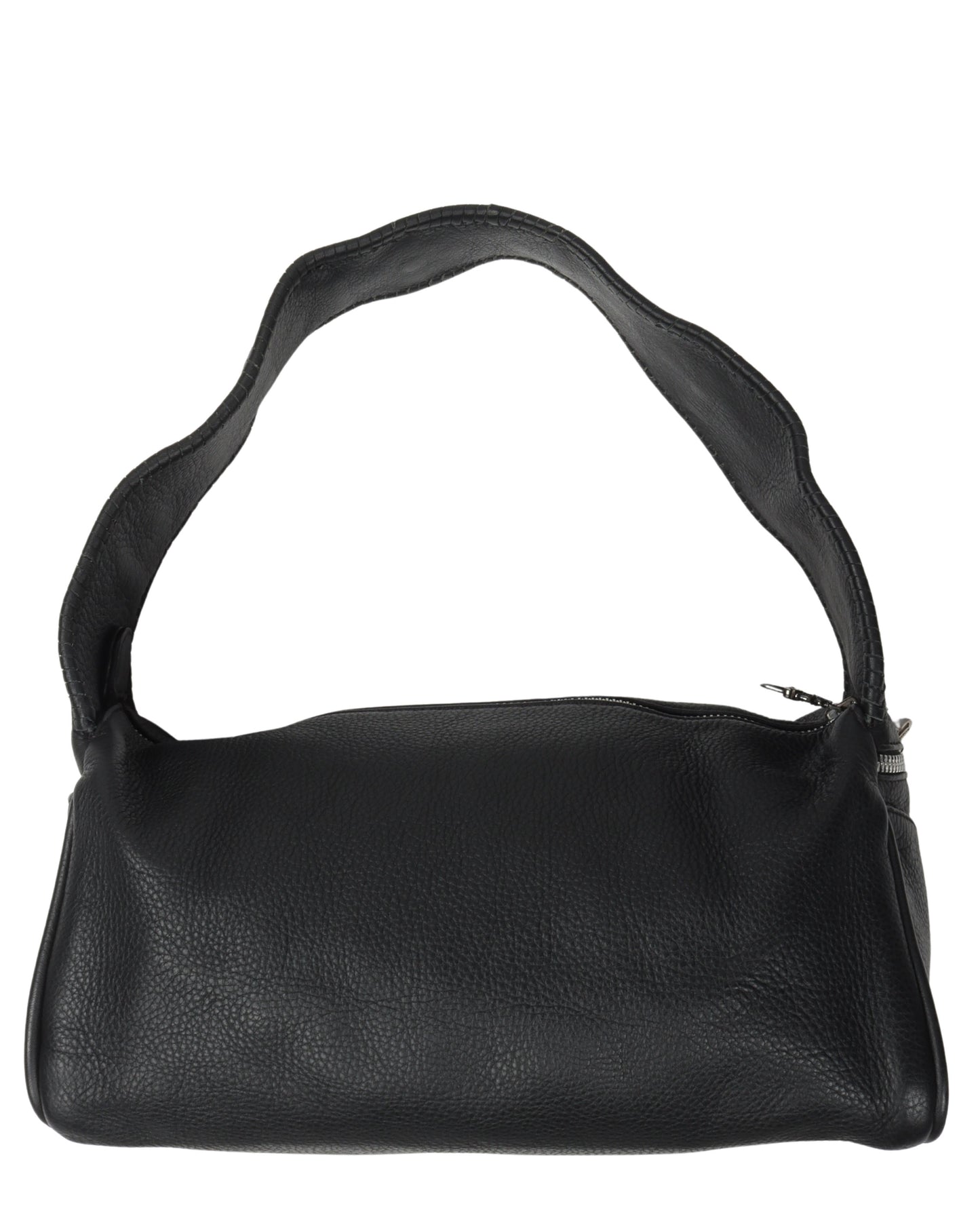 Lunch Box Cross Patch Leather Bag