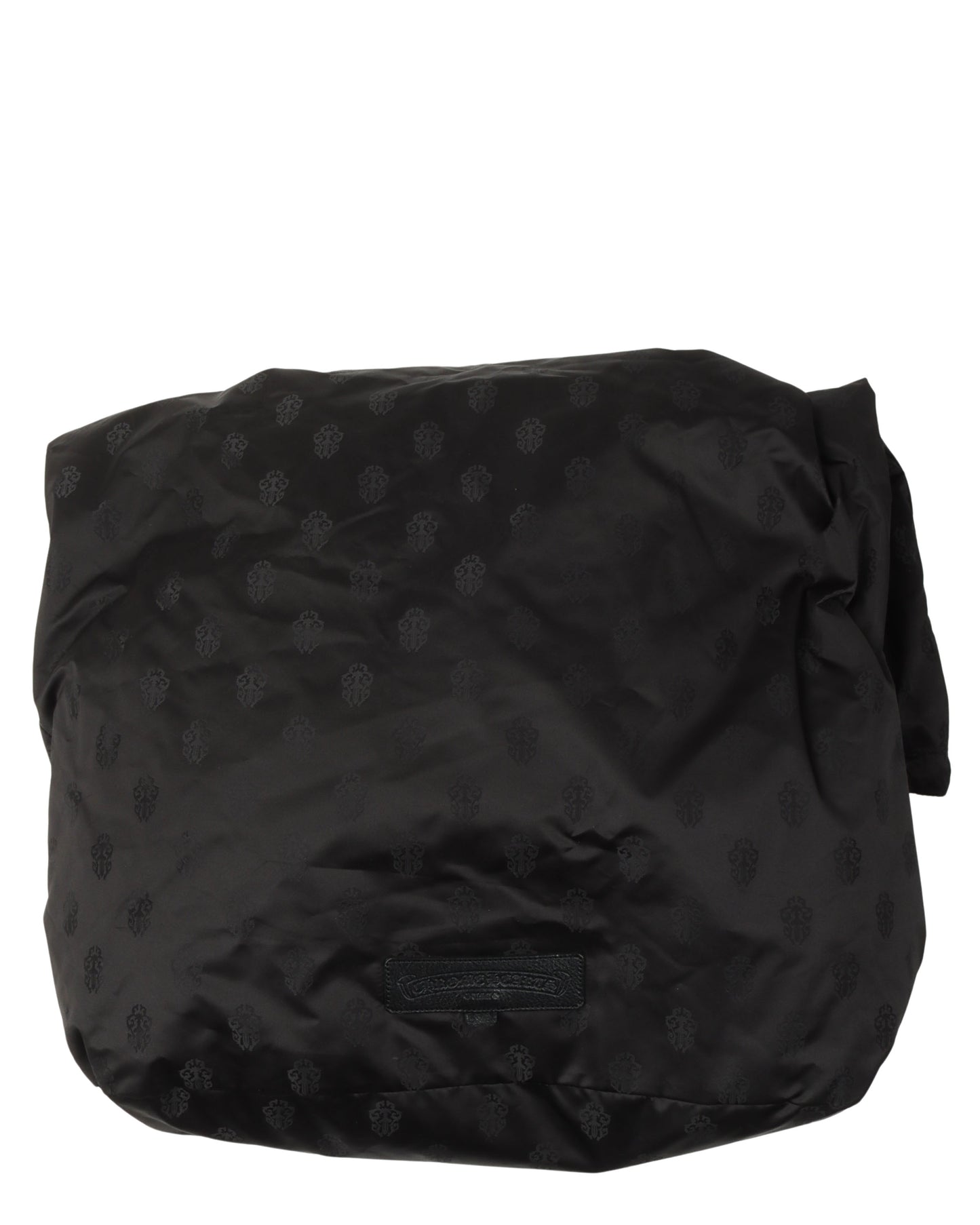 Leather Multicolor Cross Patch Backpack