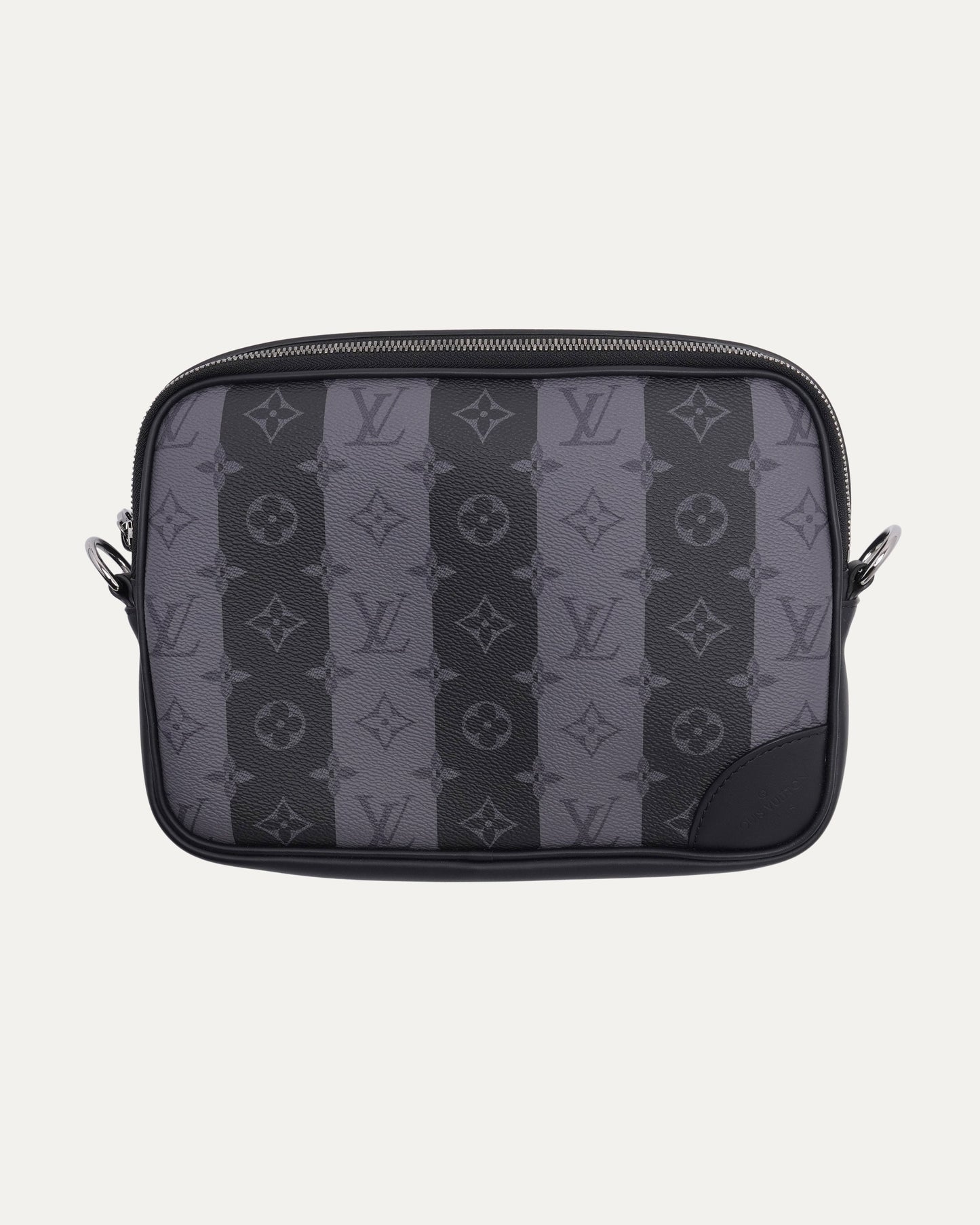 Nigo Striped Monogram Utility Backpack