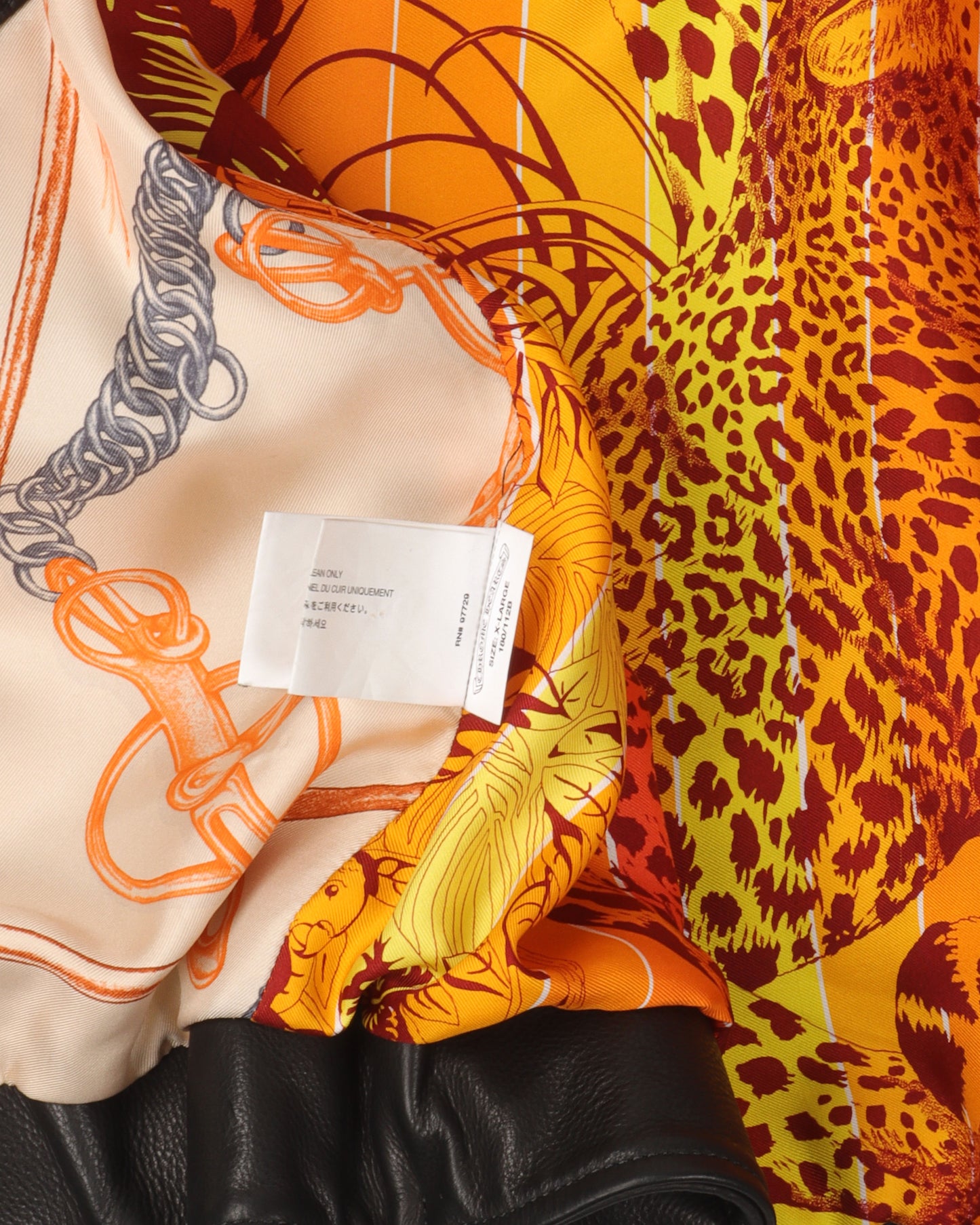 Hermes Lined Double Rider Jacket