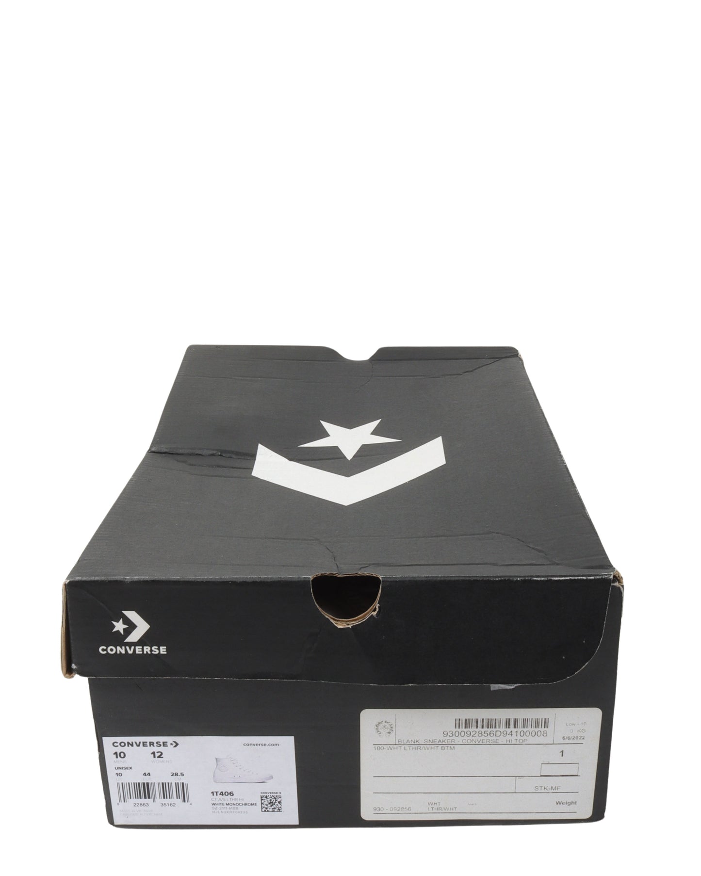 Embellished Leather Chuck Taylor Converse